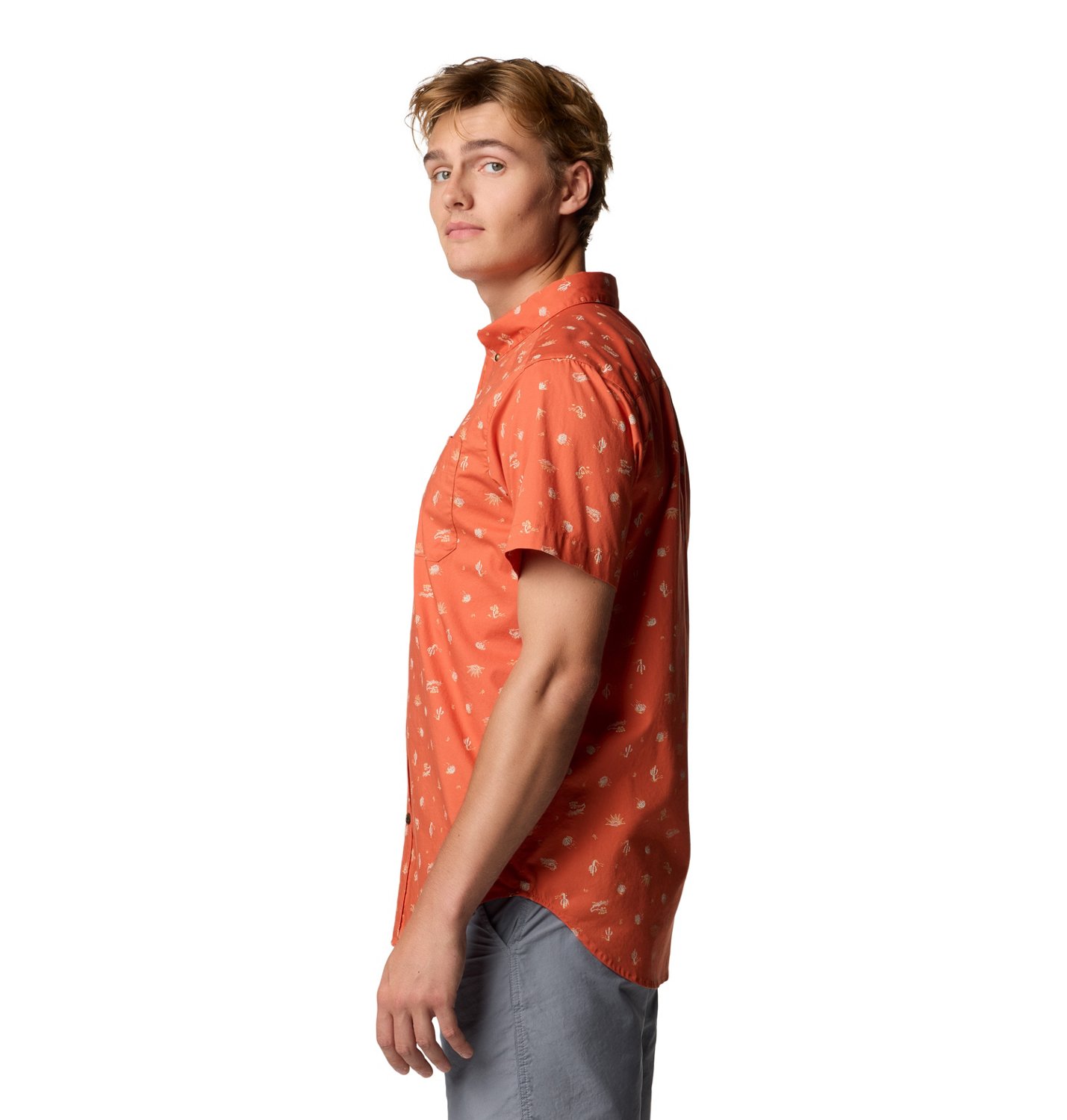 Columbia Sportswear Men's Rapid Rivers Printed Button Down Shirt - view number 4