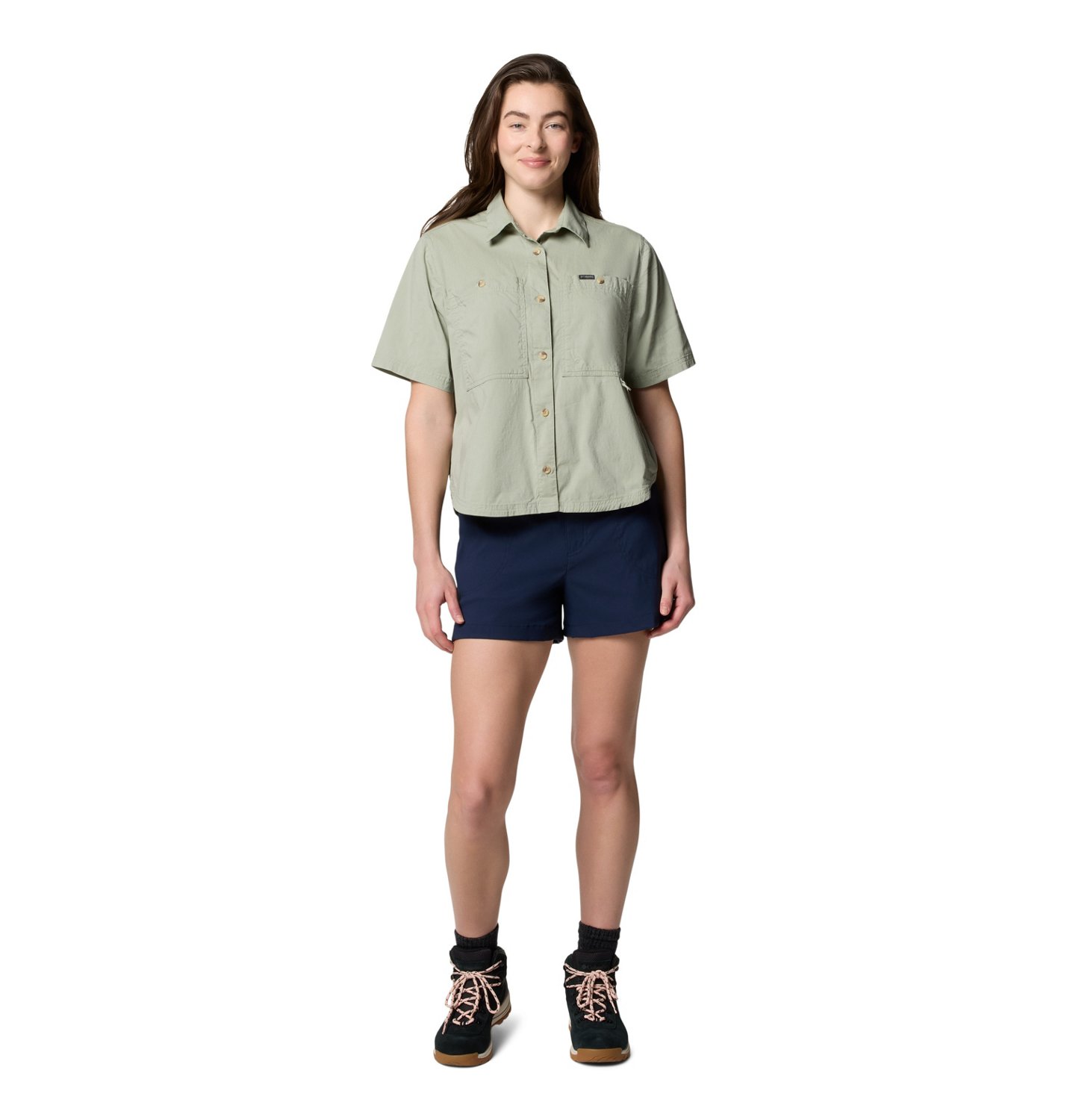 Columbia Sportswear Women's Brea Falls Woven Short Sleeve Collared Shirt - view number 5