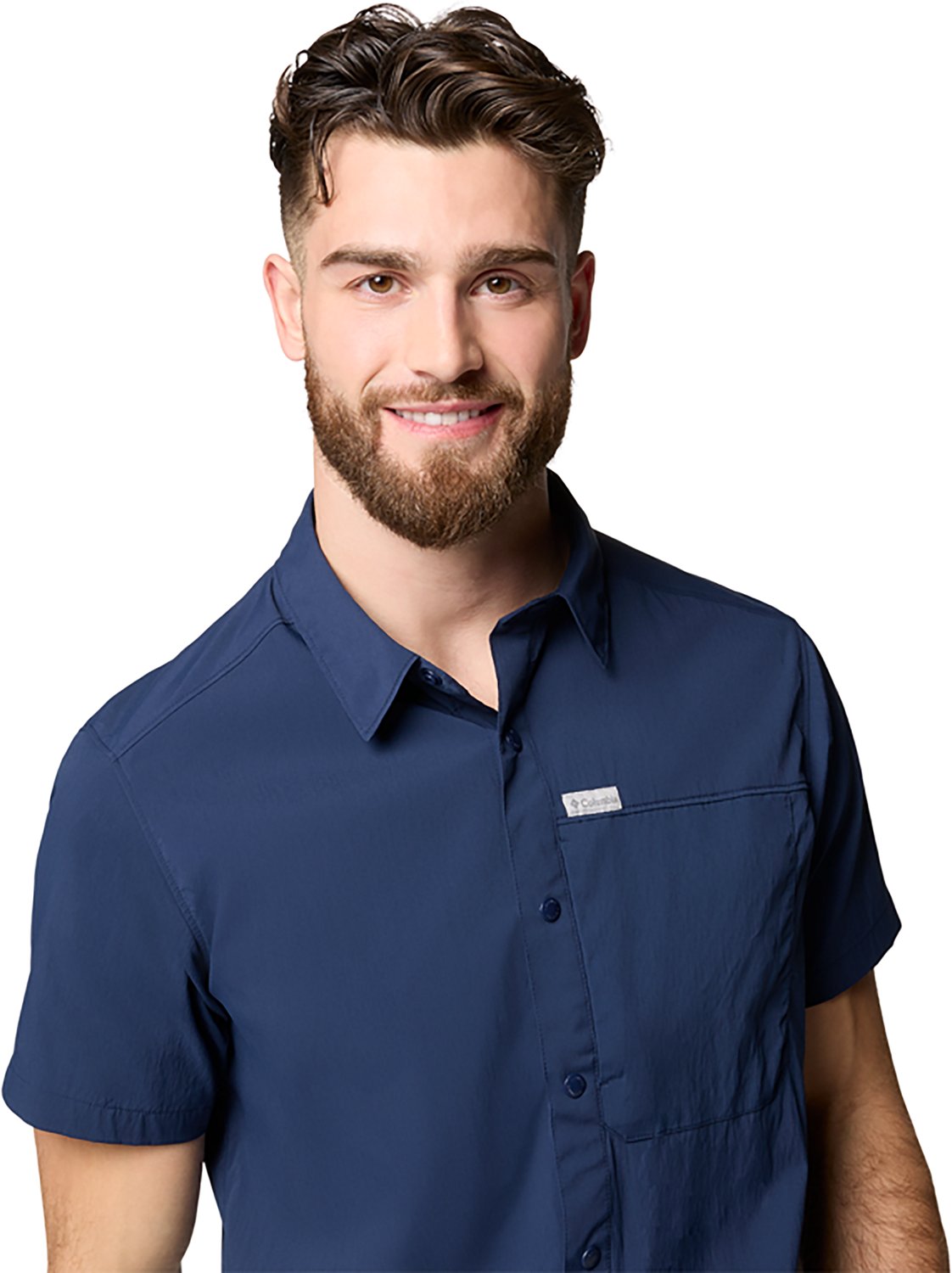 Columbia Sportswear Men's Sage Peak Woven Short Sleeve Shirt - view number 4