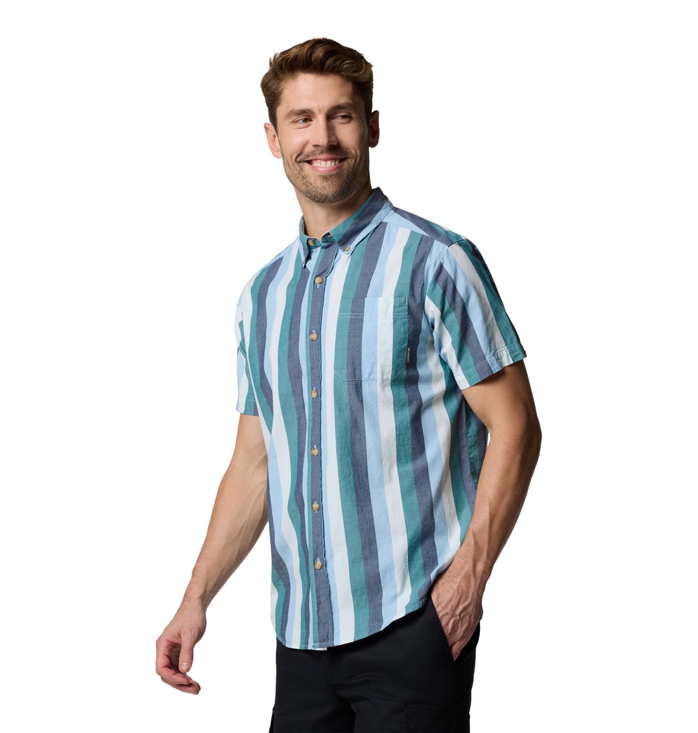 Columbia Sportswear Men's Rapid Rivers Button-Down Shirt                                                                         - view number 4