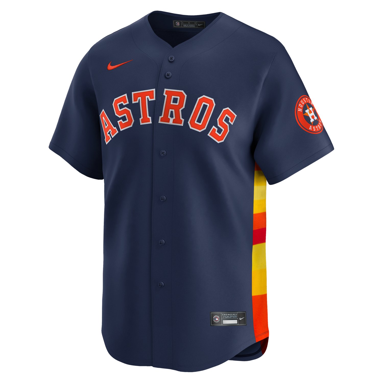 Nike Men's Houston Astros Yordan Alvarez Limited Name and Number Alternate Jersey - view number 2