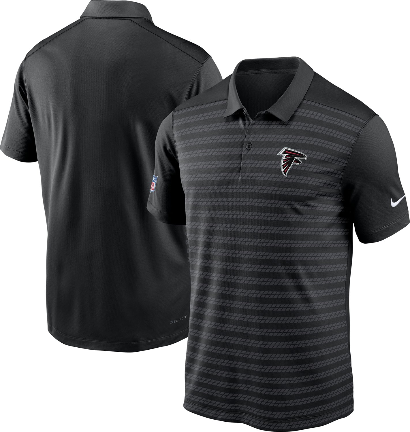 Nike Men's Falcons Dri-FIT Victory Polo Shirt                                                                                    - view number 3