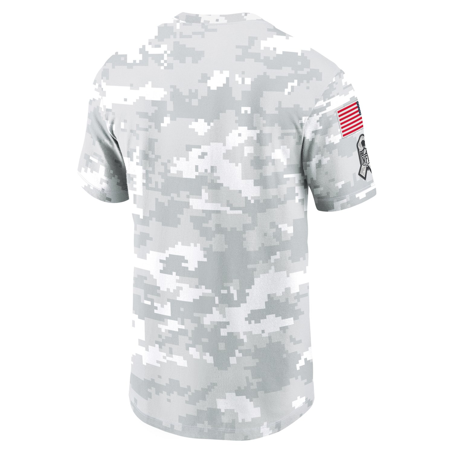 Nike Men's Kansas City Chiefs Salute To Service Edge Arch Short Sleeve T-shirt - view number 3