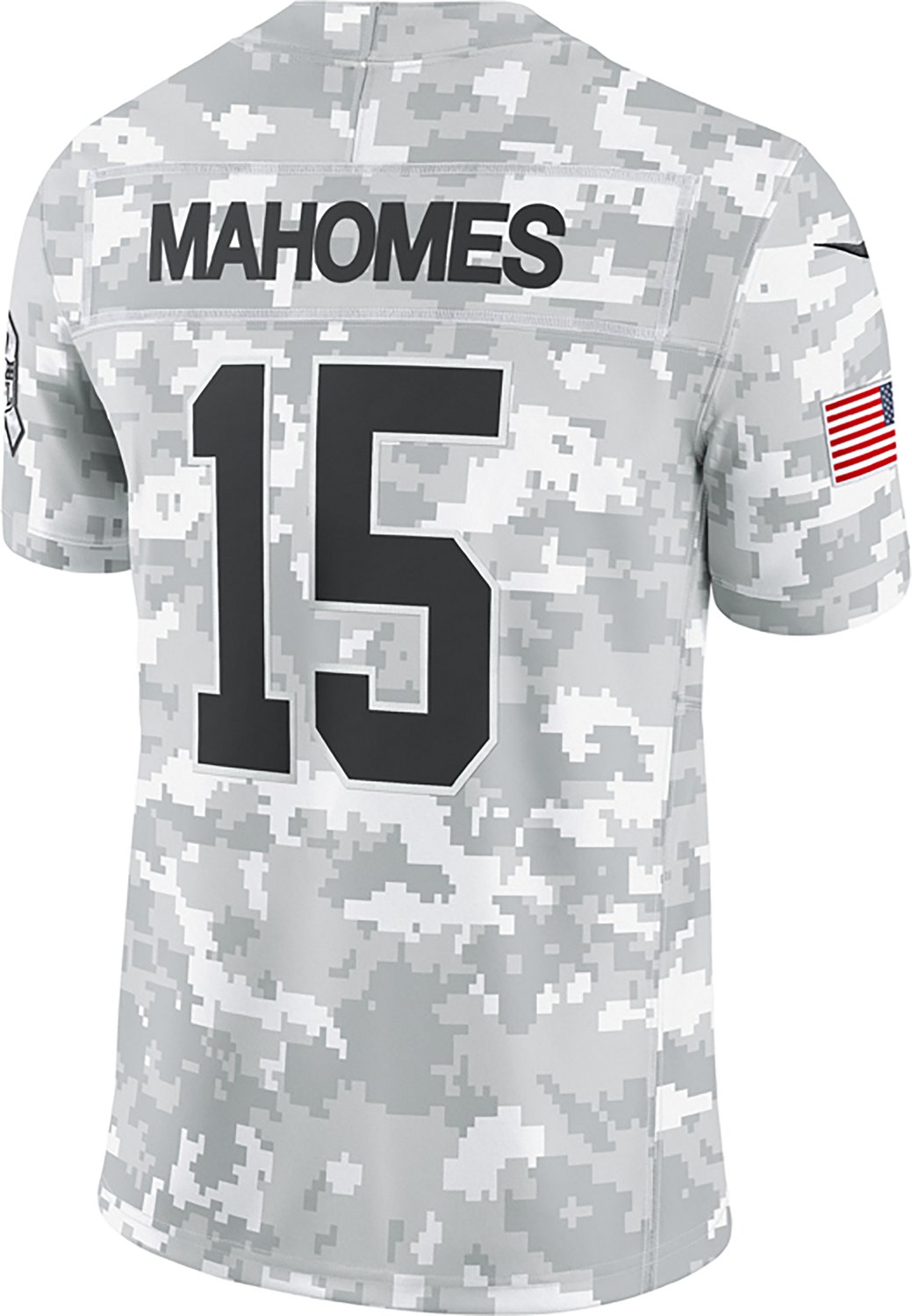 Nike Men's Kansas City Chiefs Patrick Mahomes #15 Salute To Service Jersey - view number 3