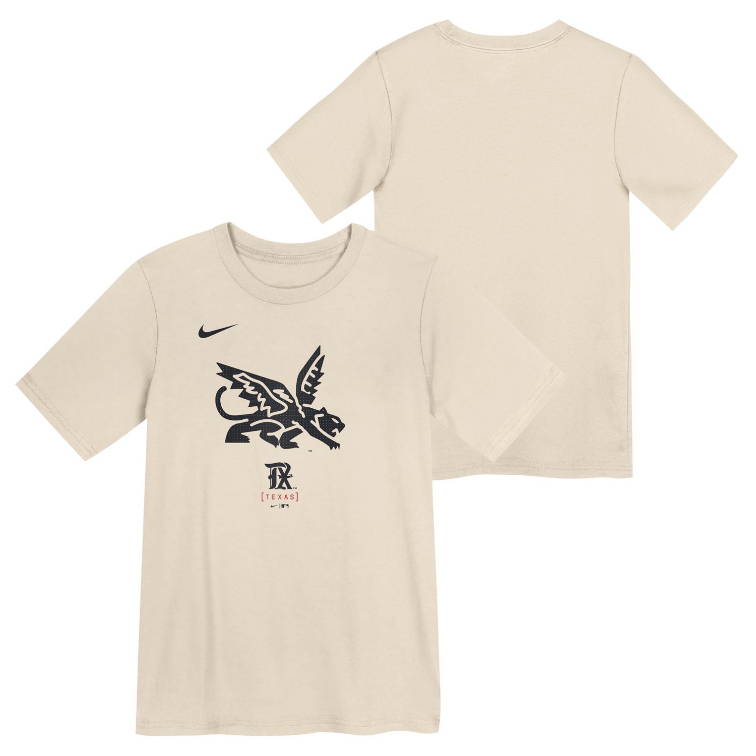 Nike Boys' Texas Rangers City Connect Logo Short Sleeve T-shirt - view number 2