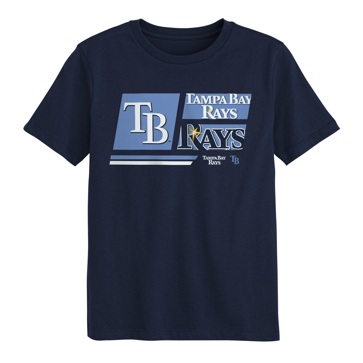 Outerstuff Boys' 4-7 Tampa Bay Rays Multi Hitter T-shirt