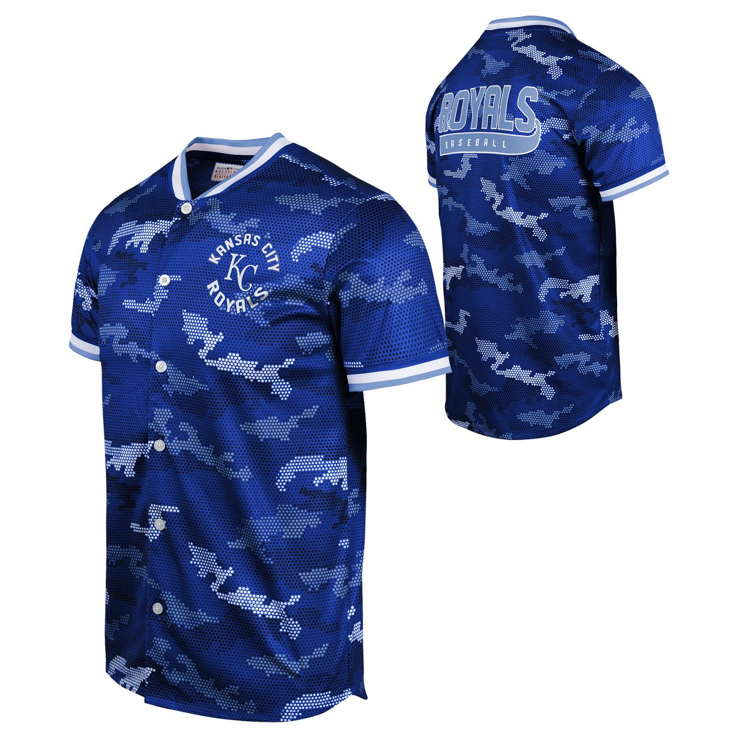 Outerstuff Youth Royals Tech Base Sublimated Baseball Jersey                                                                     - view number 2