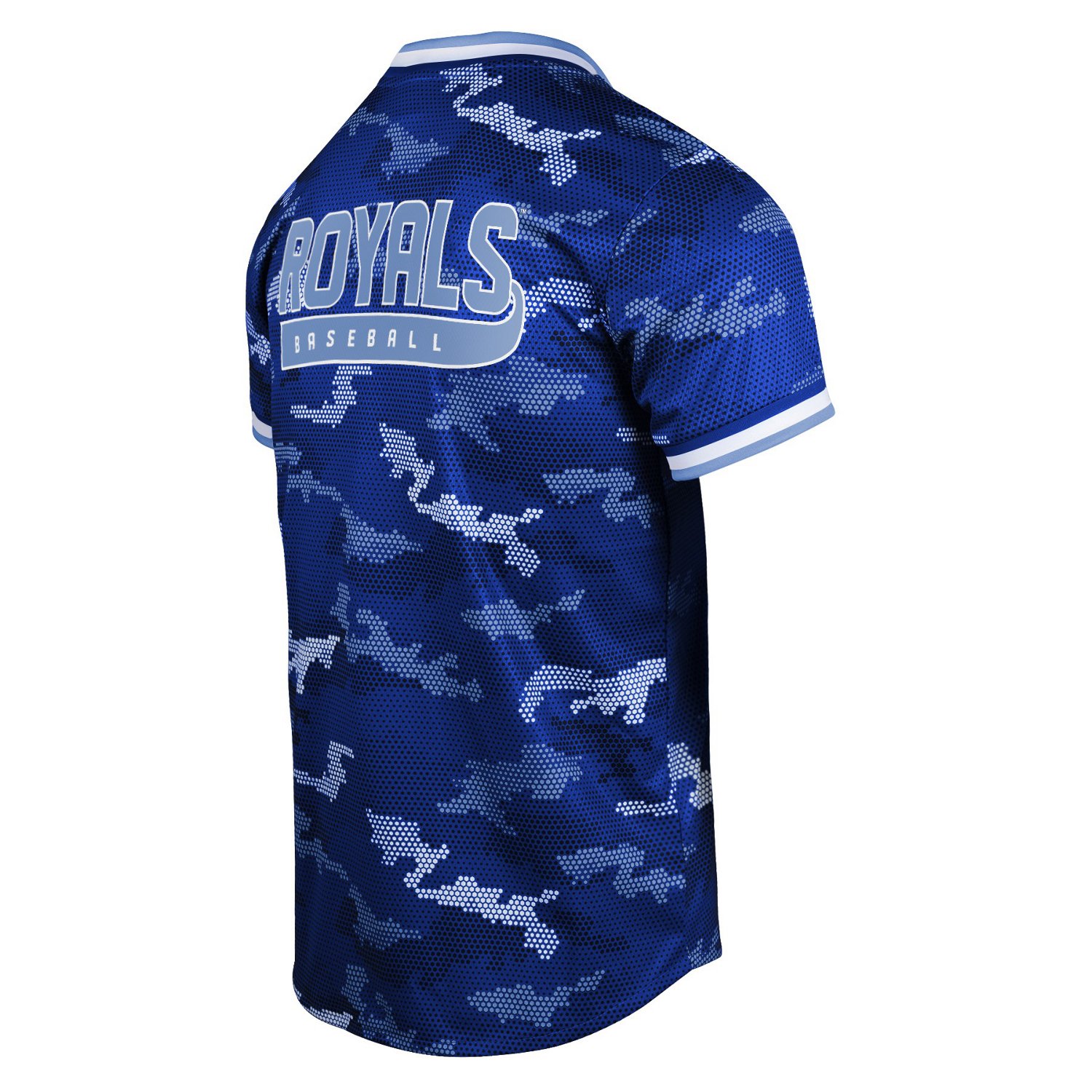 Outerstuff Youth Royals Tech Base Sublimated Baseball Jersey                                                                     - view number 3