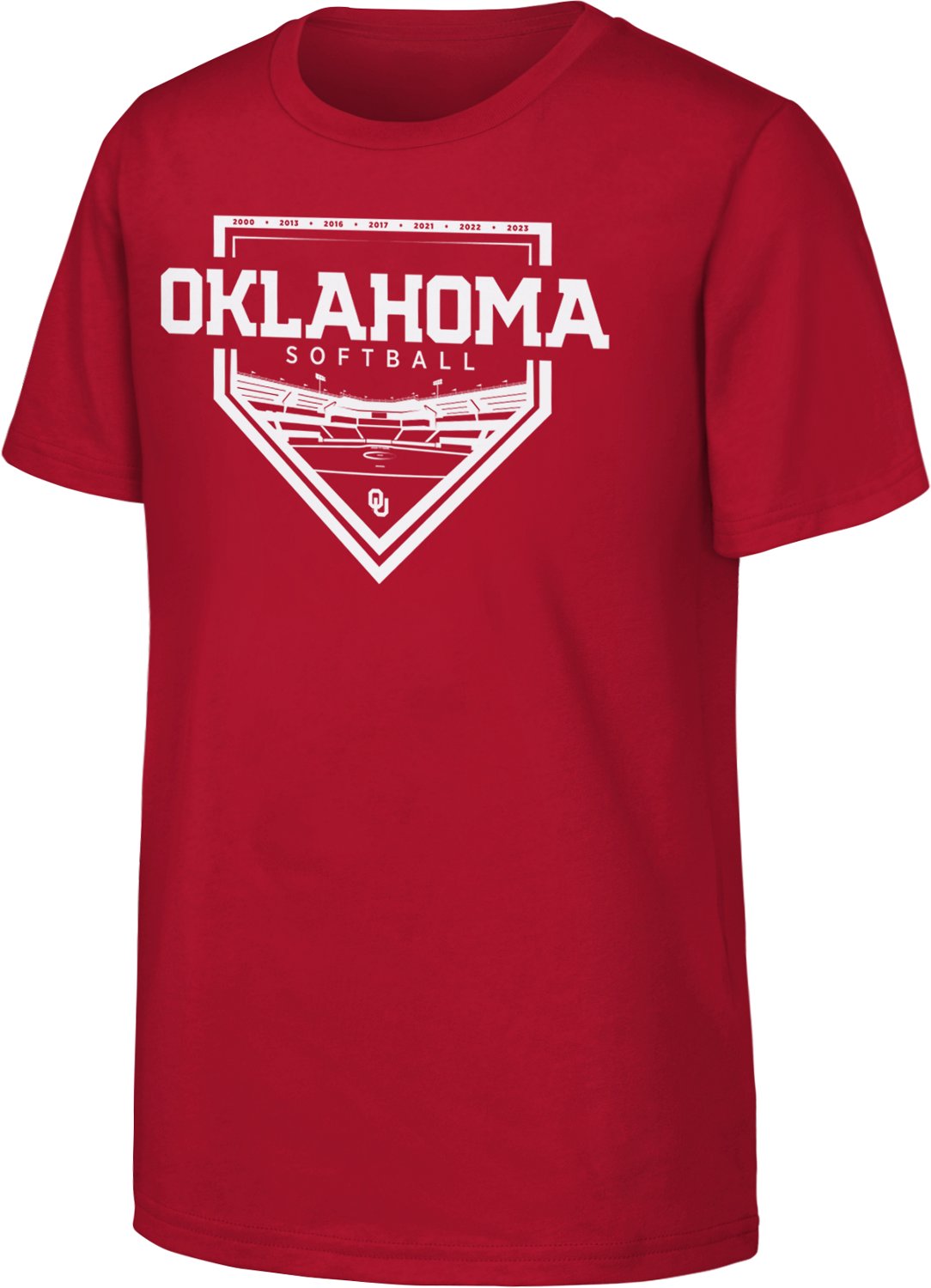 Outerstuff Youth Oklahoma Softball Fan Short Sleeve T-shirt - view number 2