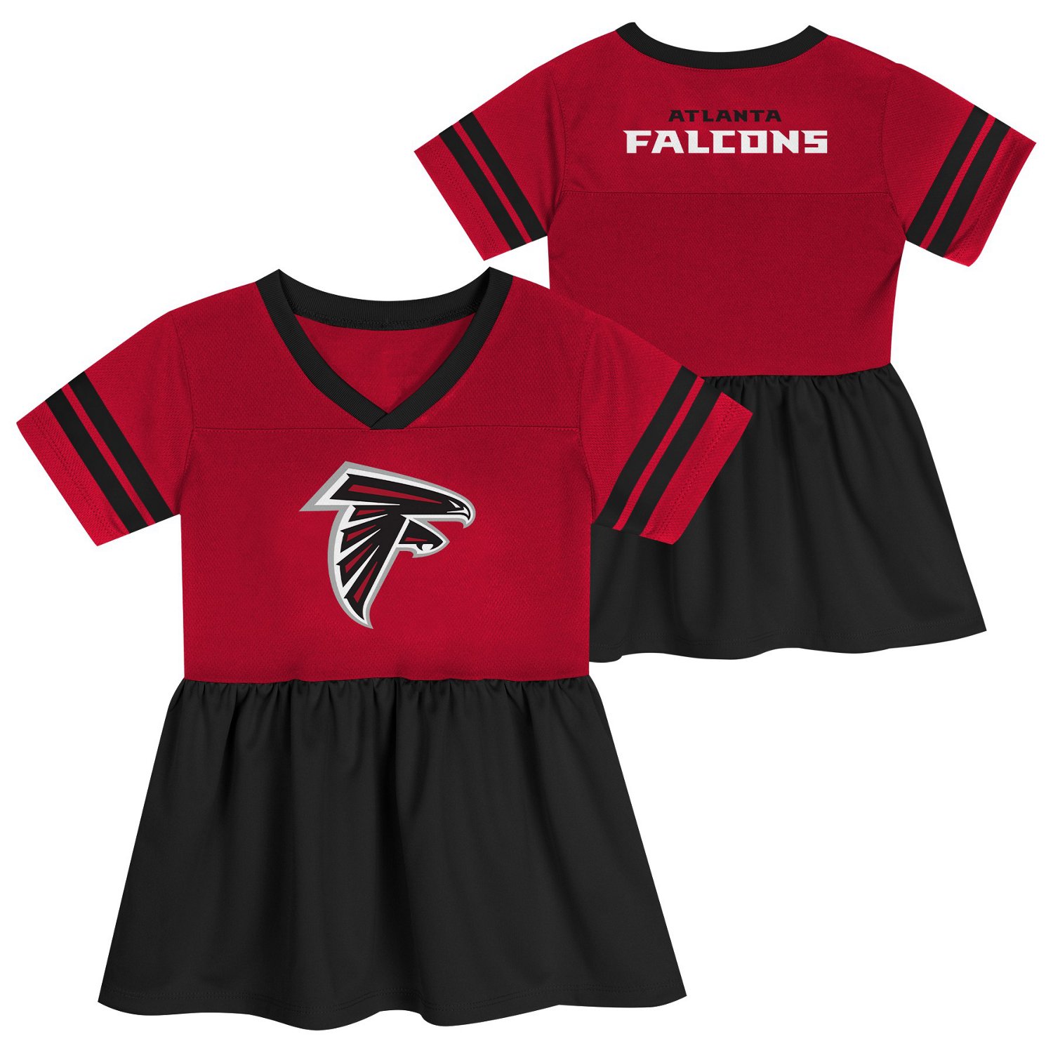 Outerstuff Girls' 4-6x Falcons Stadium Lights Jersey Dress - view number 2