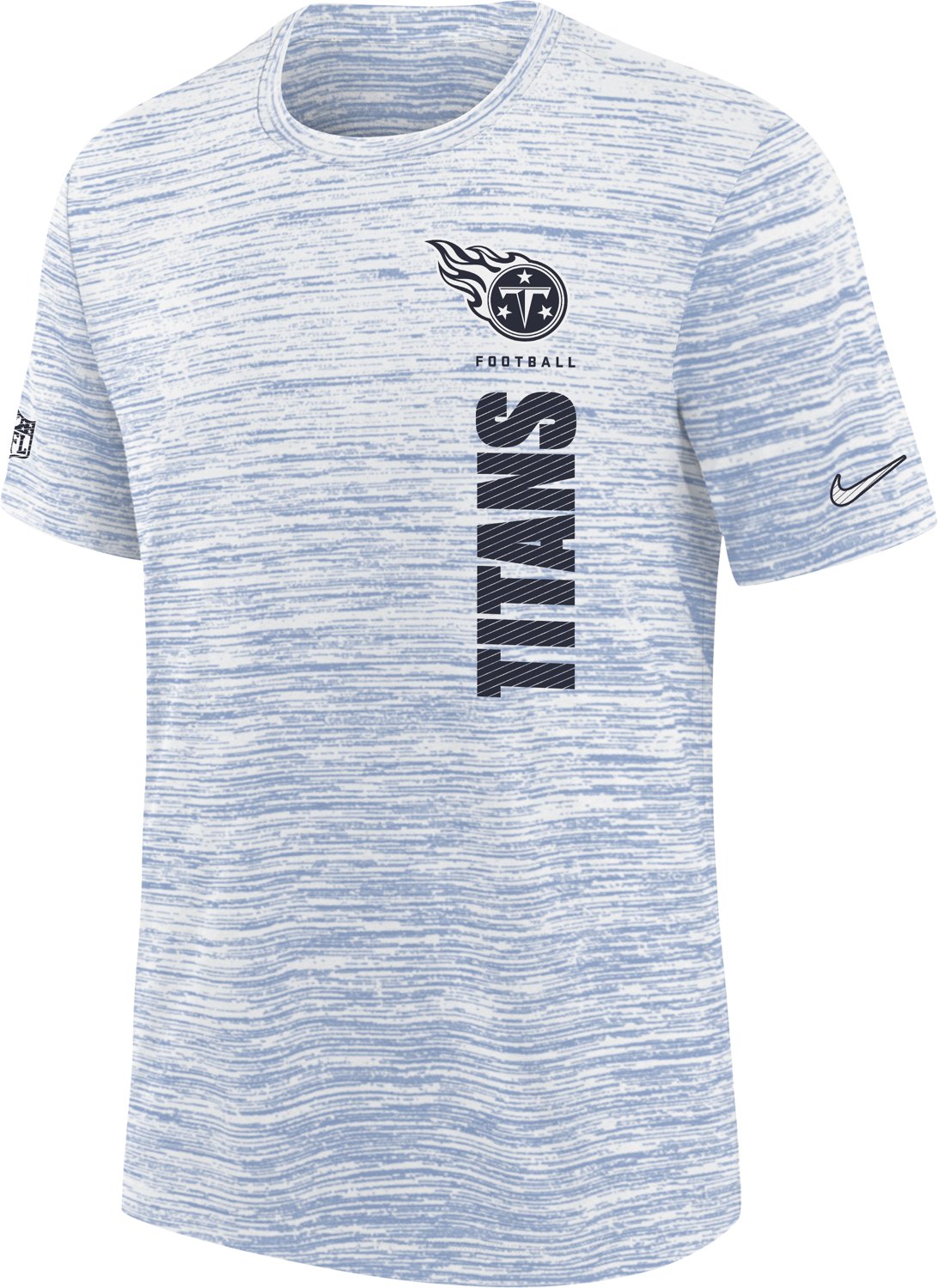 Nike Youth Titans Dri-FIT Velocity Crew T-shirt - view number 2
