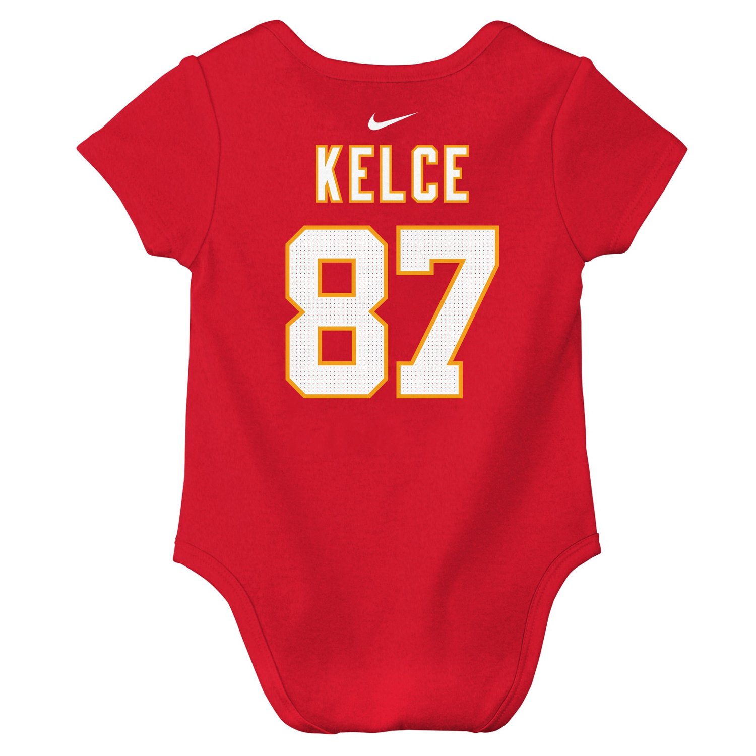 Nike Infants' Kansas City Chiefs Travis Kelce Game Team Jersey Romper - view number 3