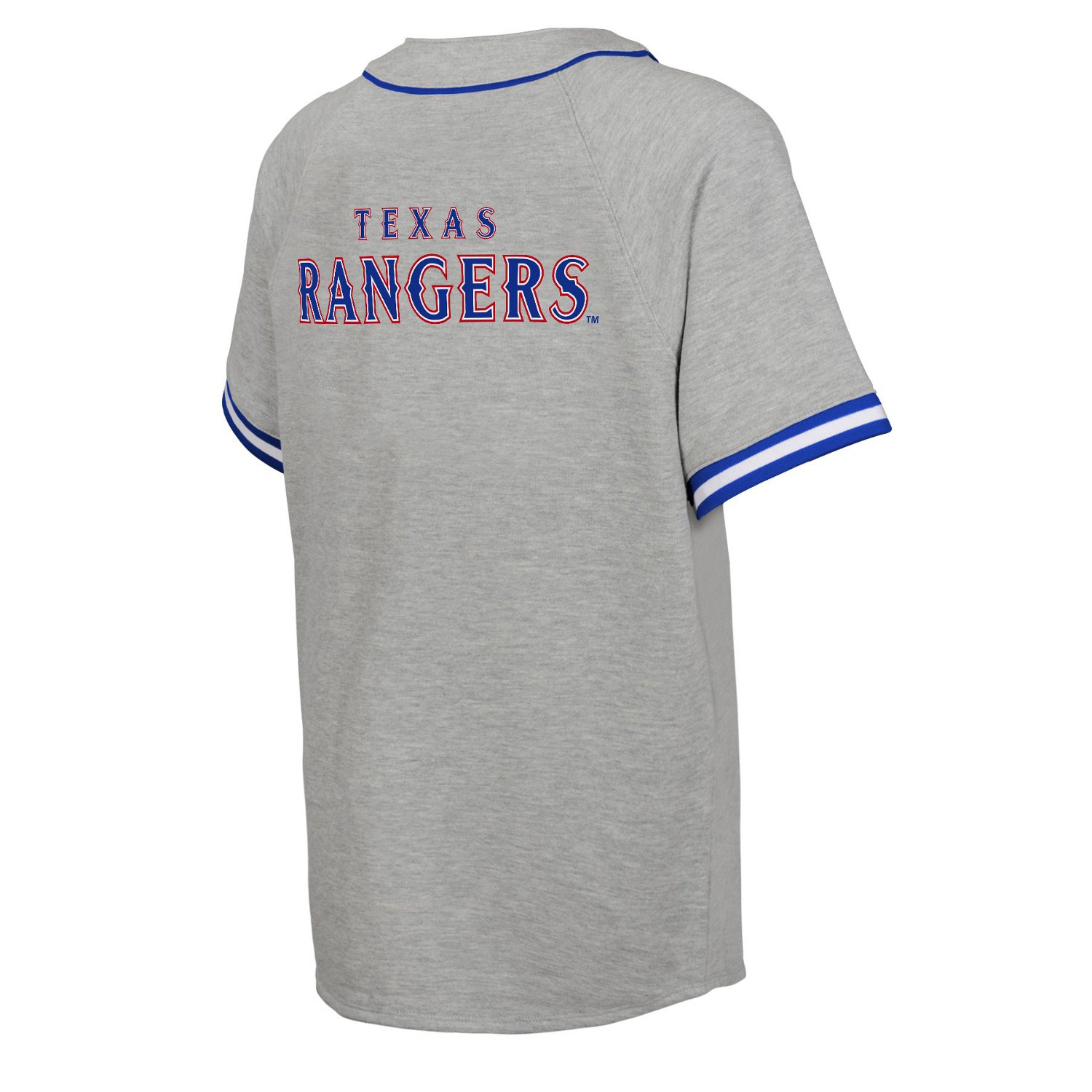 Outerstuff Youth Rangers Field Core Baseball Jersey - view number 3