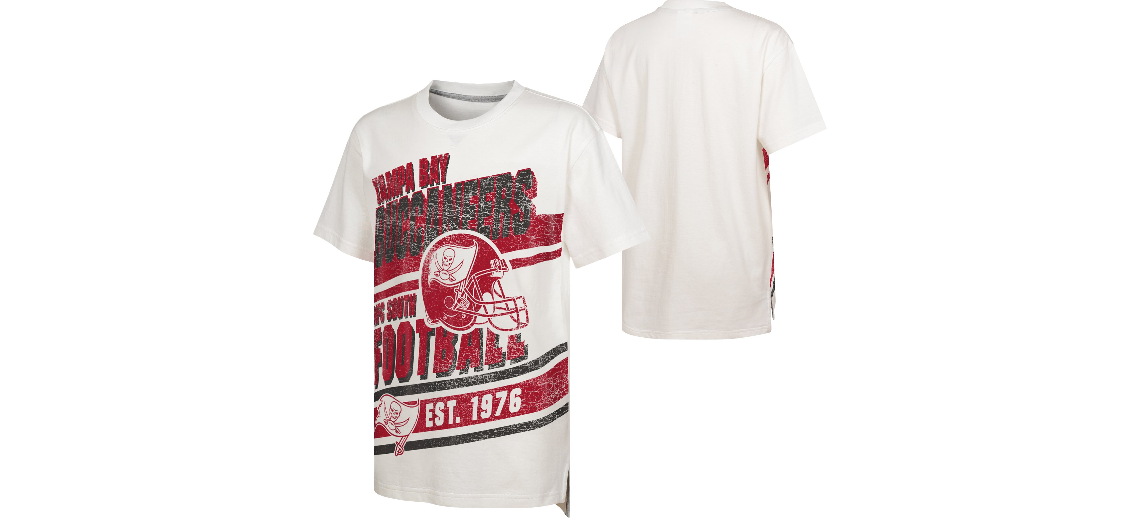 Outerstuff Youth Buccaneers Let's Get Loud Crew Neck T-shirt