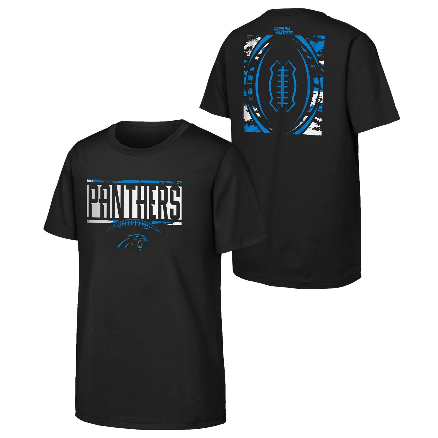 Outerstuff Youth Panthers The Blitz Cotton T-shirt - view number 2