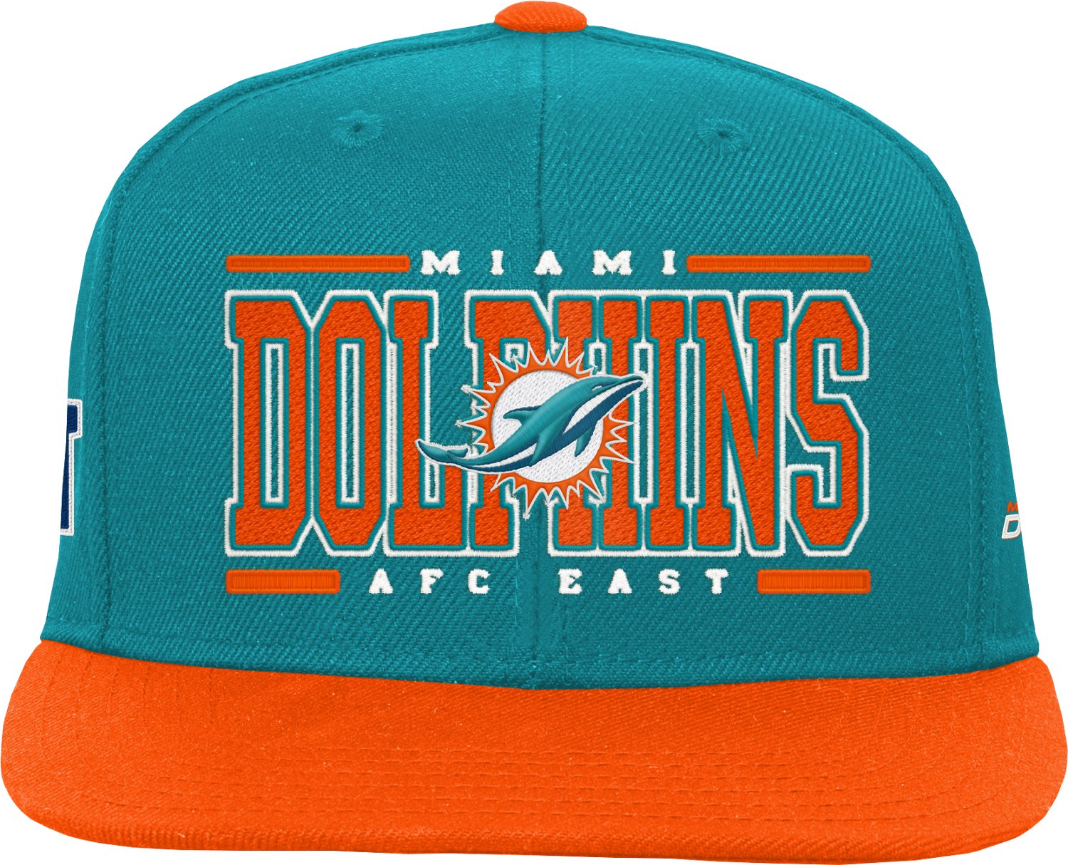 Outerstuff Boys' Miami Dolphins Retro Deadstock Snapback Cap - view number 3