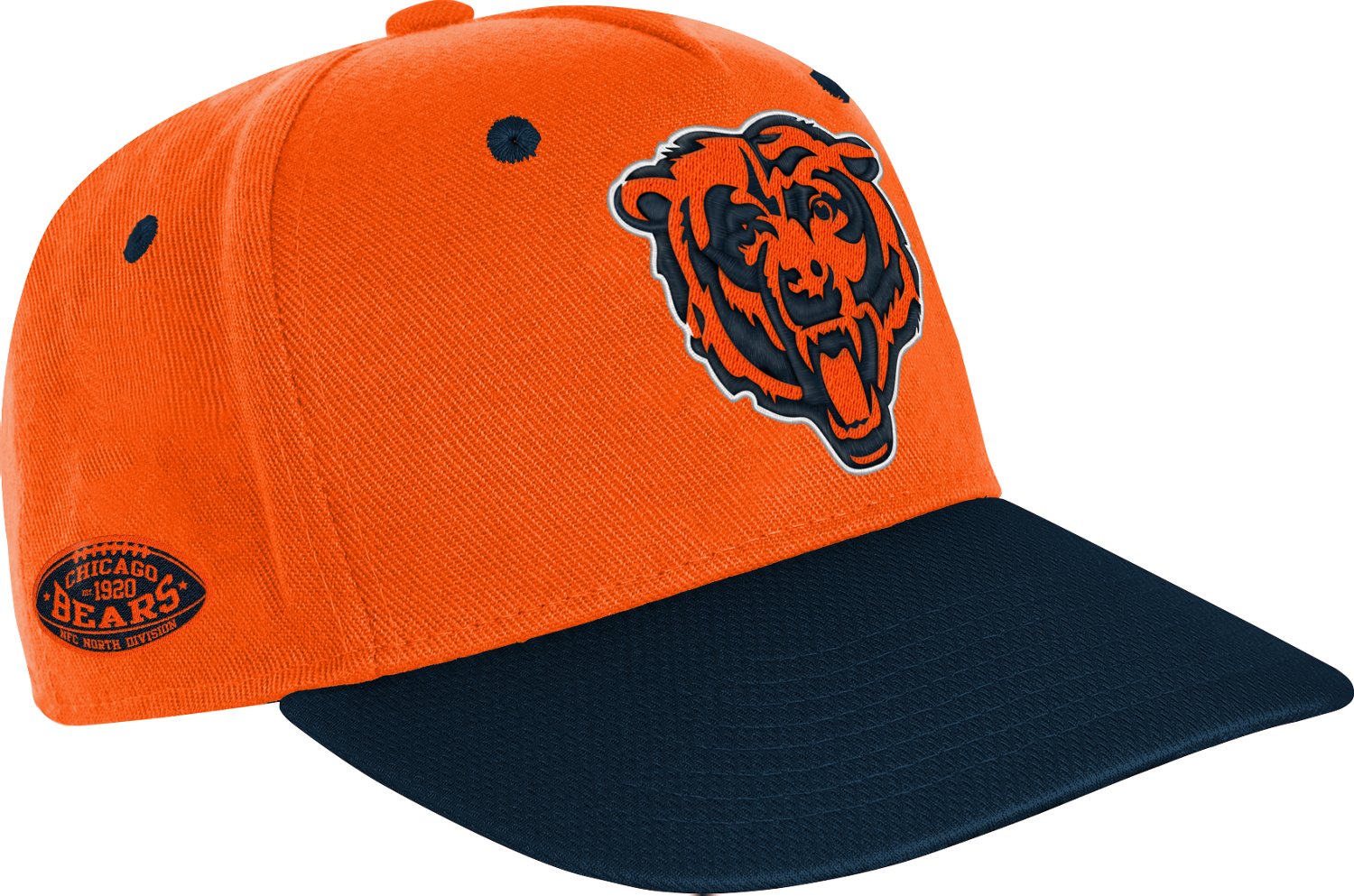 Outerstuff Boys' Chicago Bears Pro-Sport Precurved Snapback Cap - view number 2