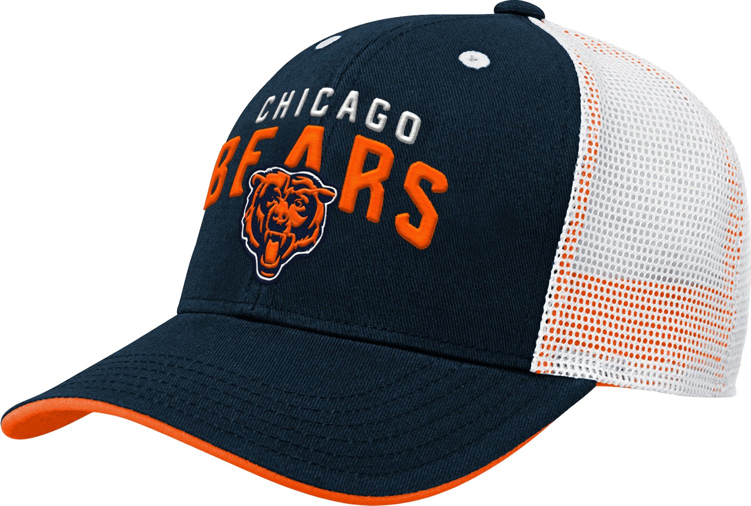 Outerstuff Boys' Chicago Bears Core Lockup Mesh Back Adjustable Cap - view number 2