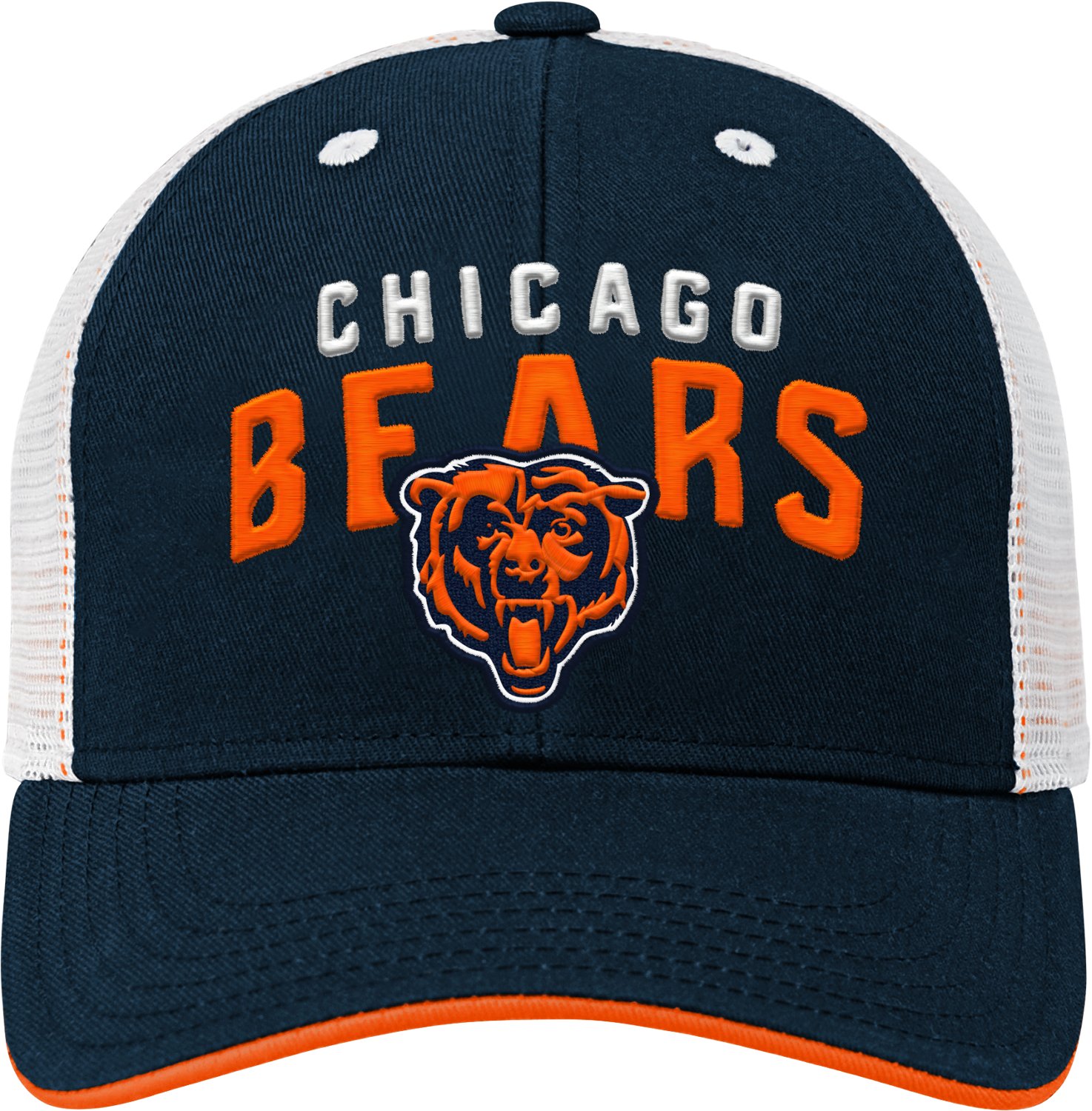 Outerstuff Boys' Chicago Bears Core Lockup Mesh Back Adjustable Cap - view number 3