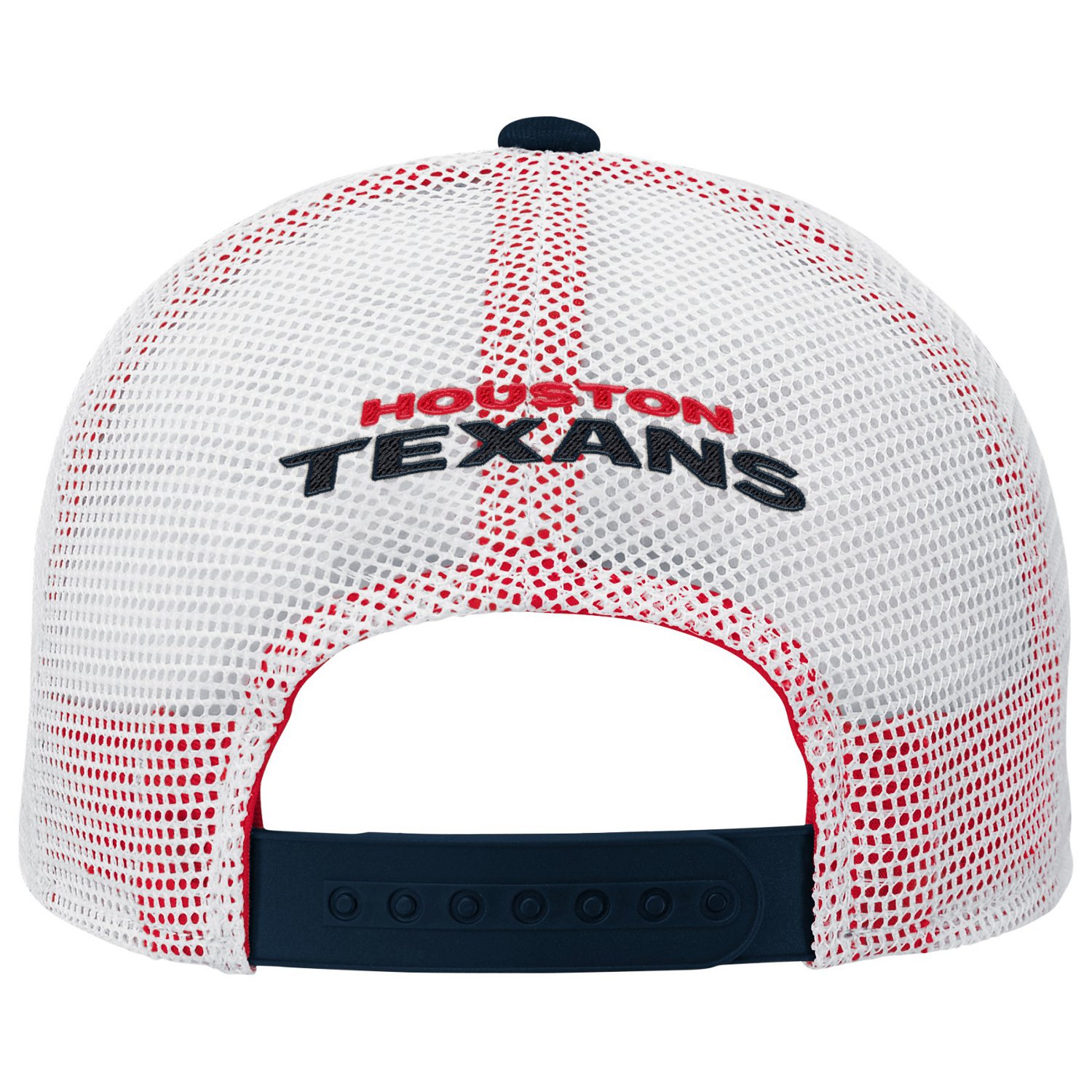 Outerstuff Boys' Houston Texans Core Lockup Mesh Back Adjustable Cap                                                             - view number 3