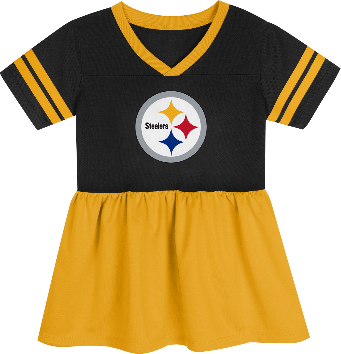 Outerstuff Girls' 4-6x Steelers Stadium Lights Jersey Dress - view number 2