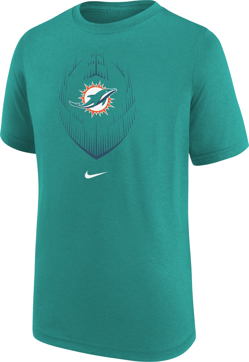 Nike Boys' 8-20 Dolphins Nike Legend Icon Short Sleeve T-shirt - view number 2