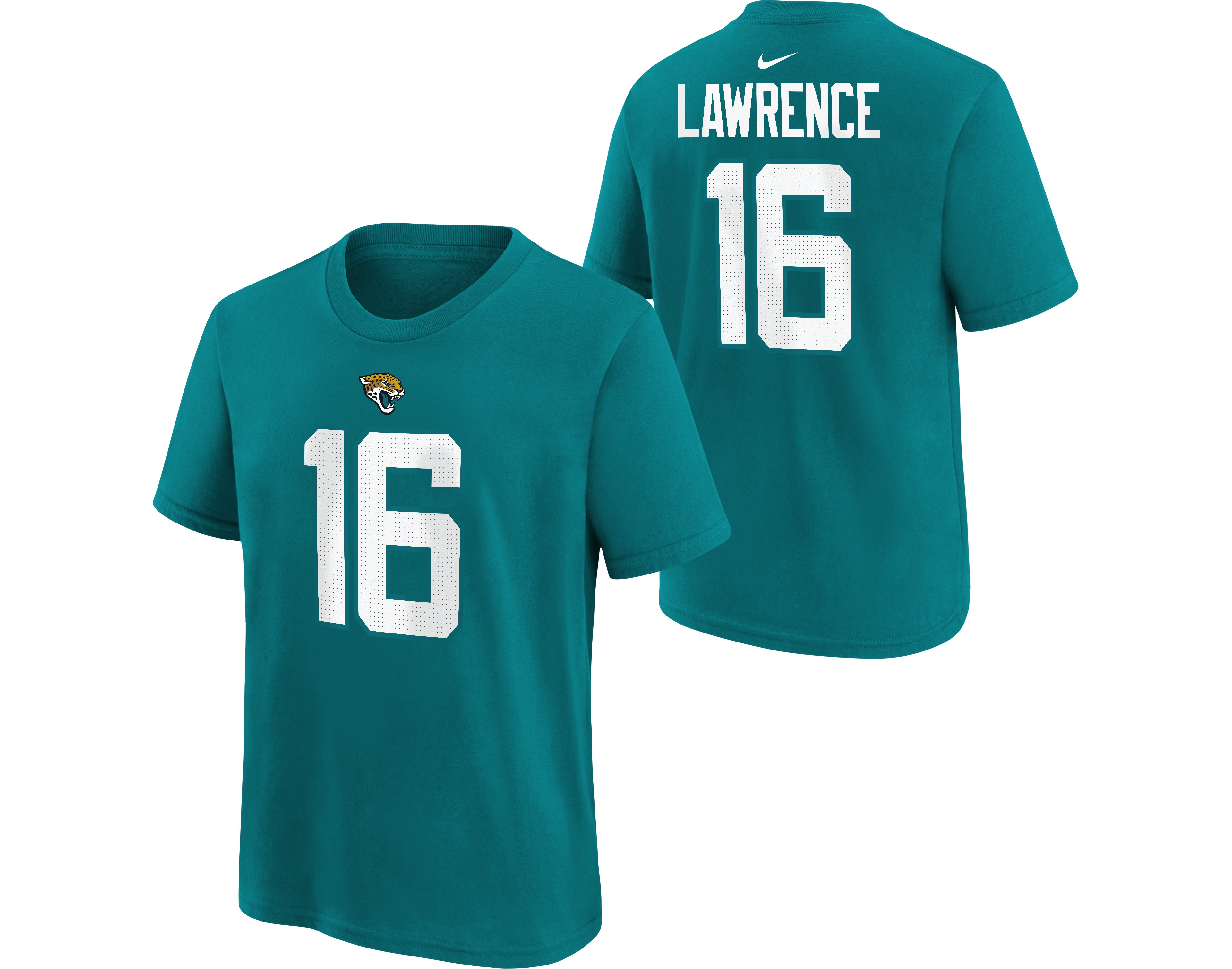 Nike Boys' 4-7 Jaguars Lawrence Fuse Name and Number T-shirt