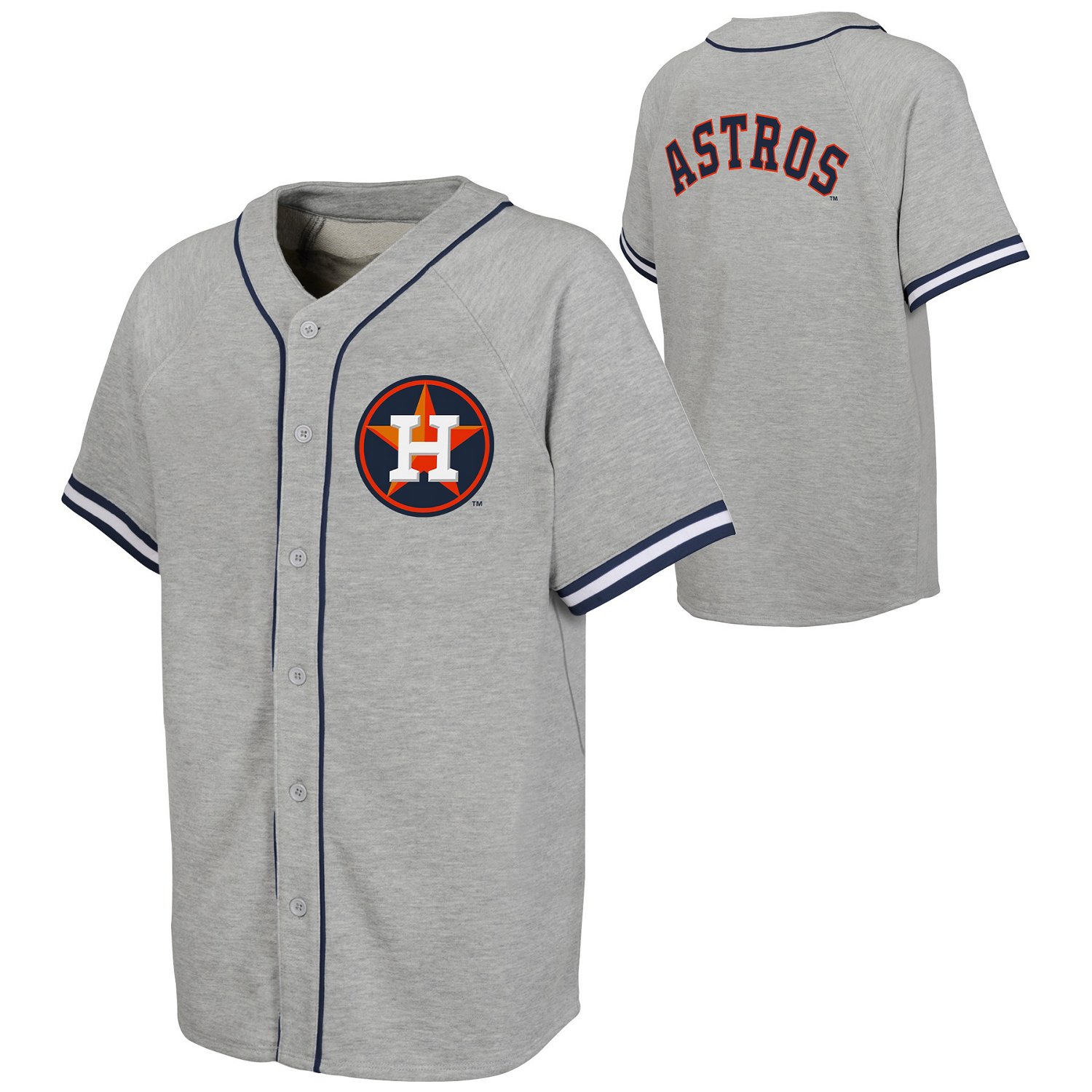 Outerstuff Youth Astros Field Core Baseball Jersey - view number 2