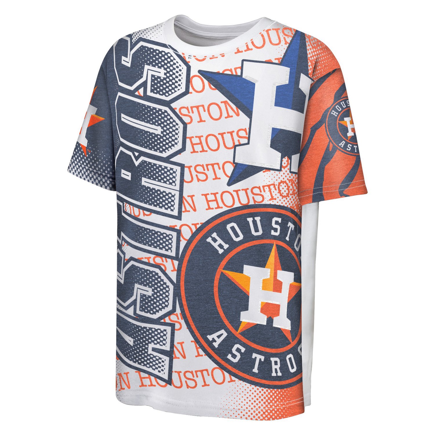 Outerstuff Youth Houston Astros Impact Hit Sublimated Short Sleeve T-shirt - view number 1