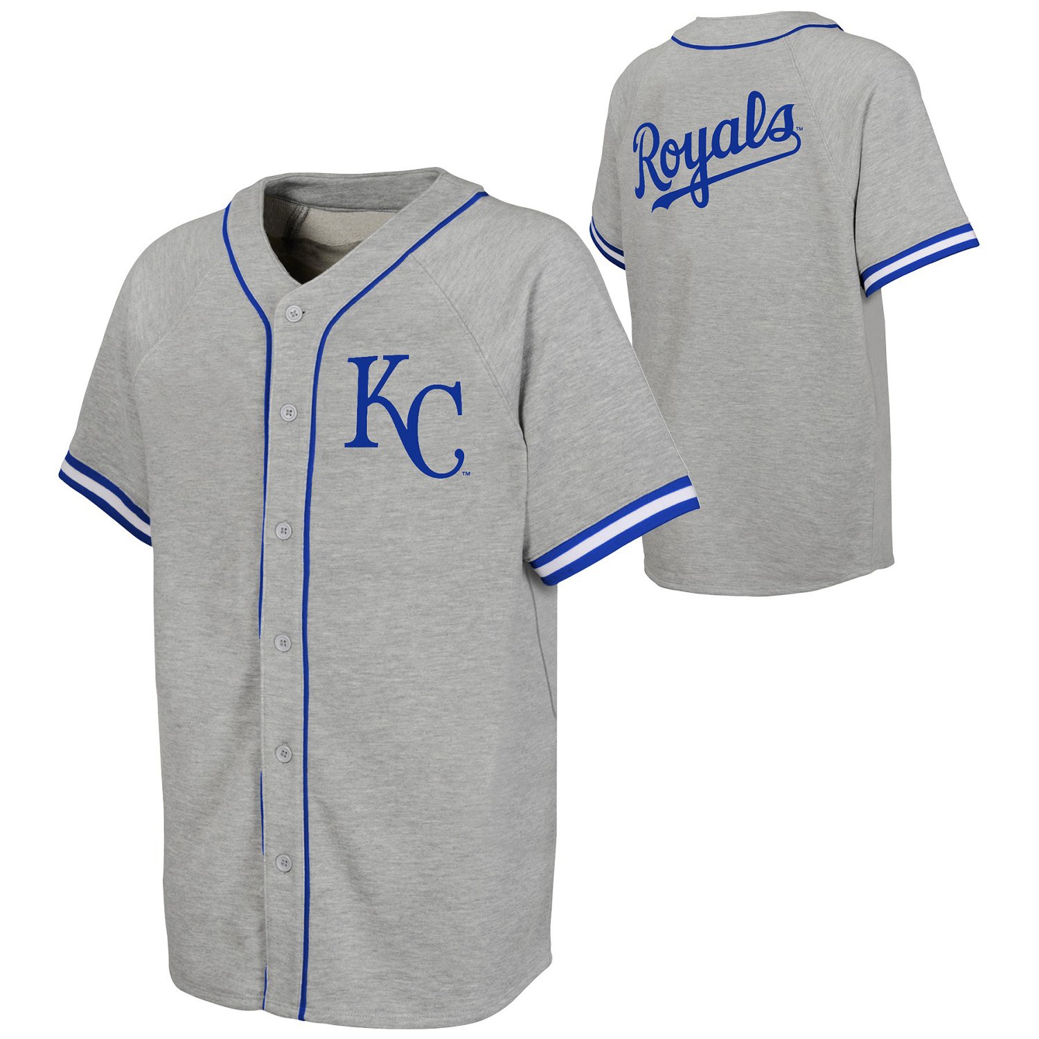 Outerstuff Youth Royals Field Core Baseball Jersey                                                                               - view number 2