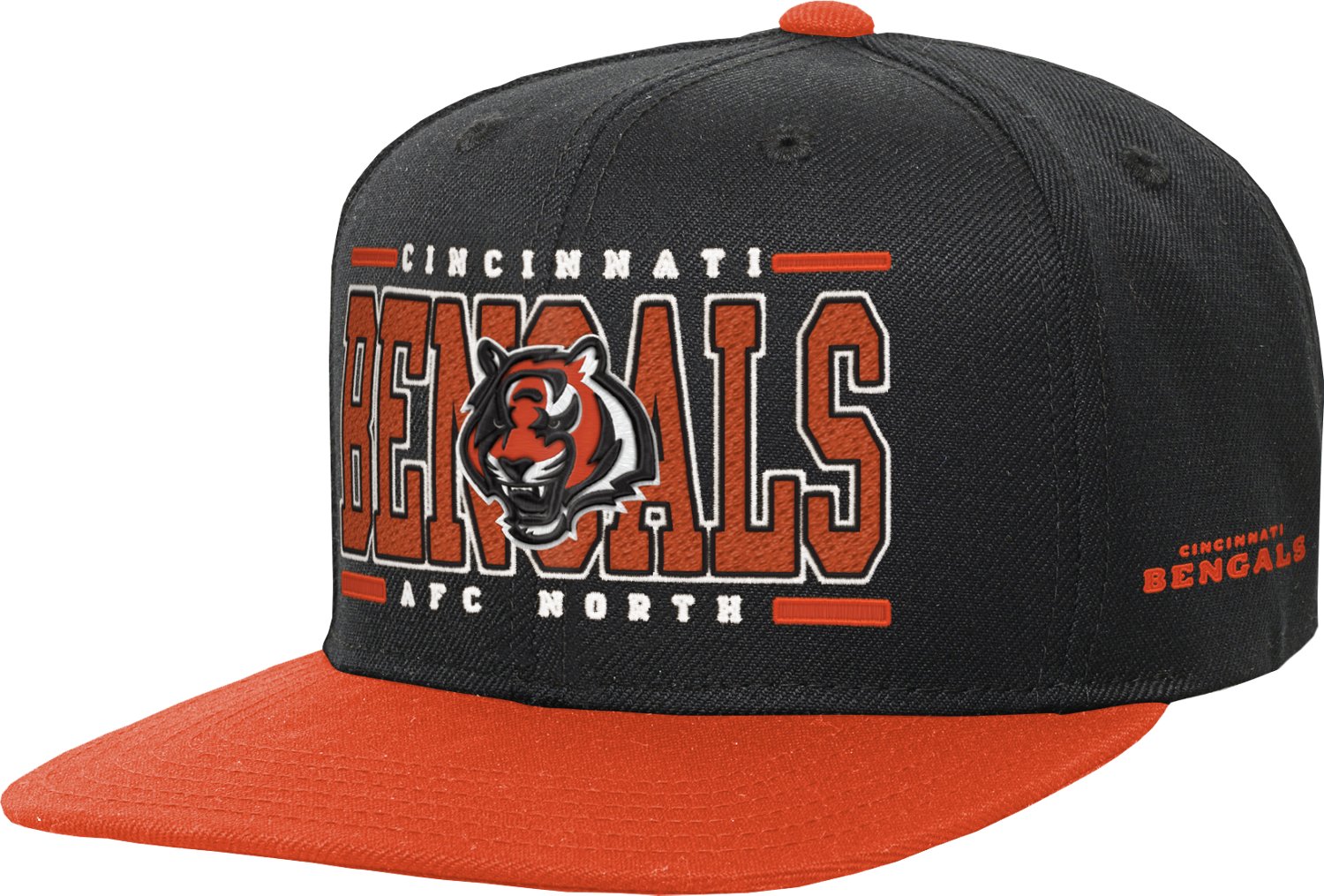 Outerstuff Boys' Cincinnati Bengals Retro Deadstock Snapback Cap - view number 2