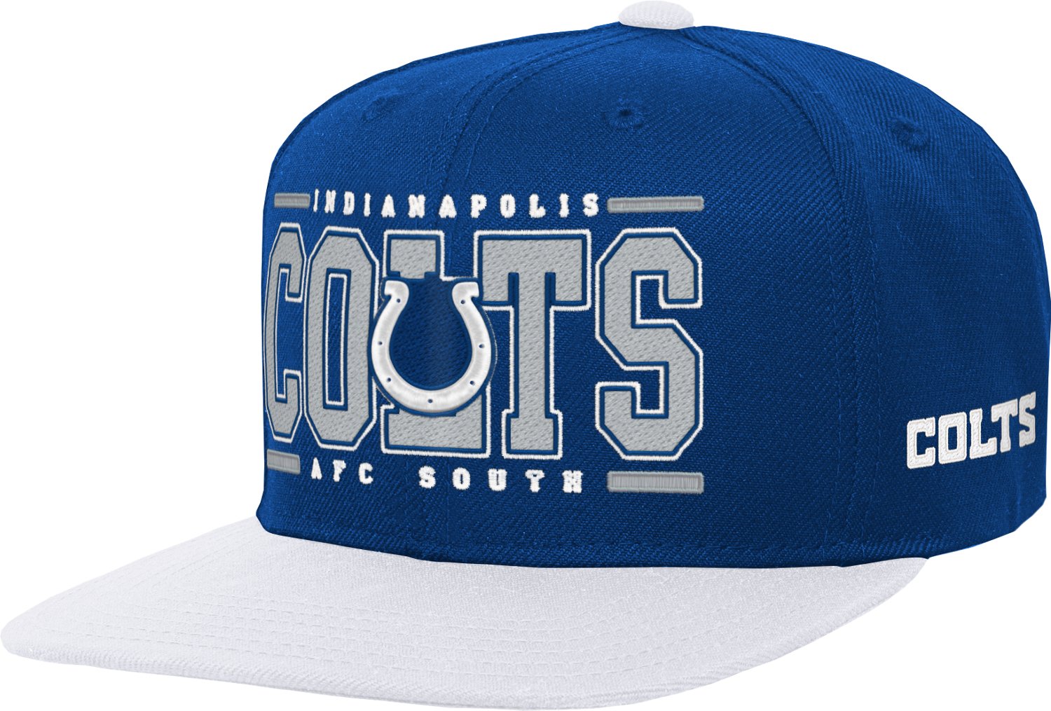 Outerstuff Boys' Indianapolis Colts Retro Deadstock Snapback Cap - view number 2