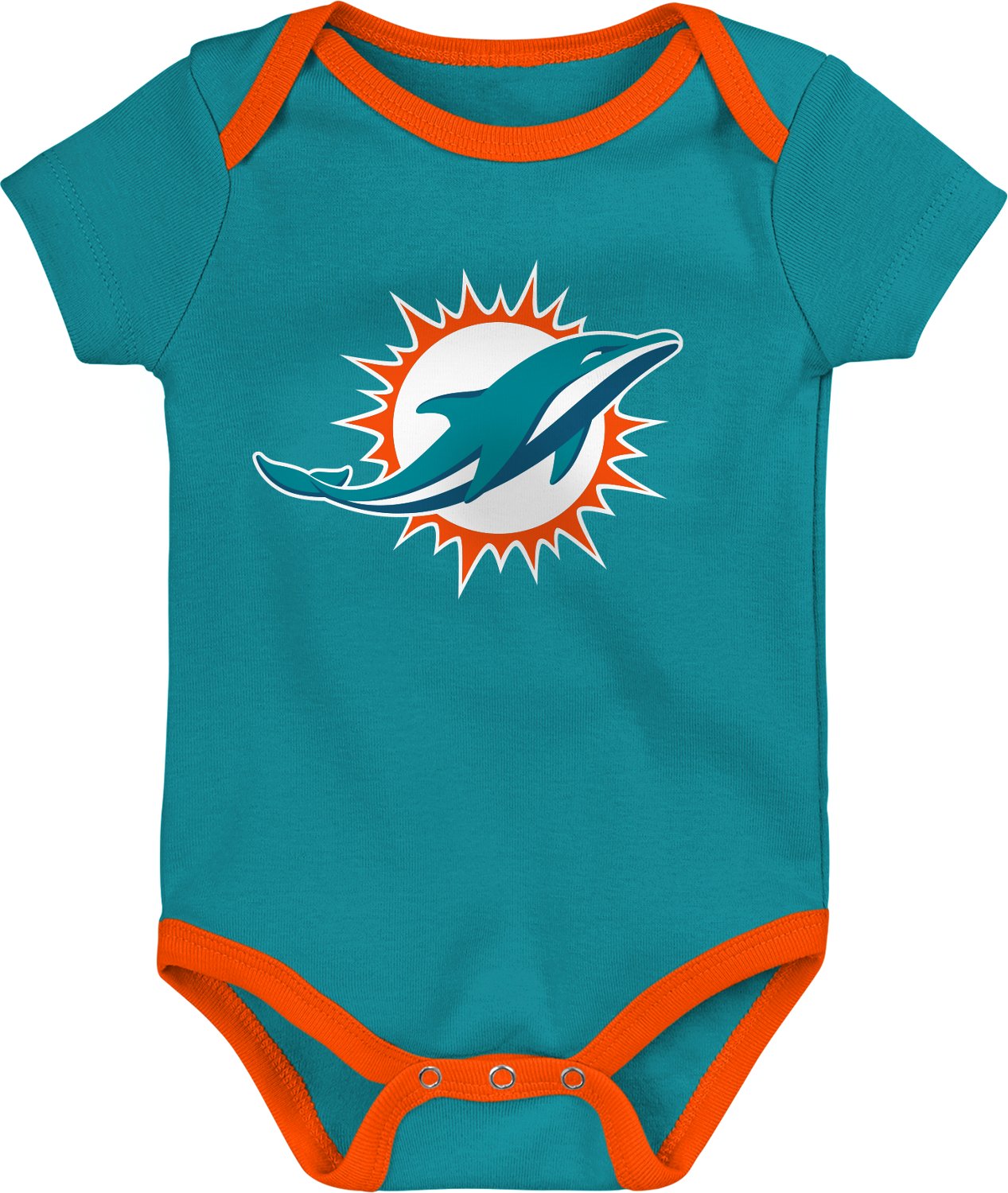 Outerstuff Infants' Dolphins #1 Draft Pick 2-Piece Creeper and Blanket Set - view number 2
