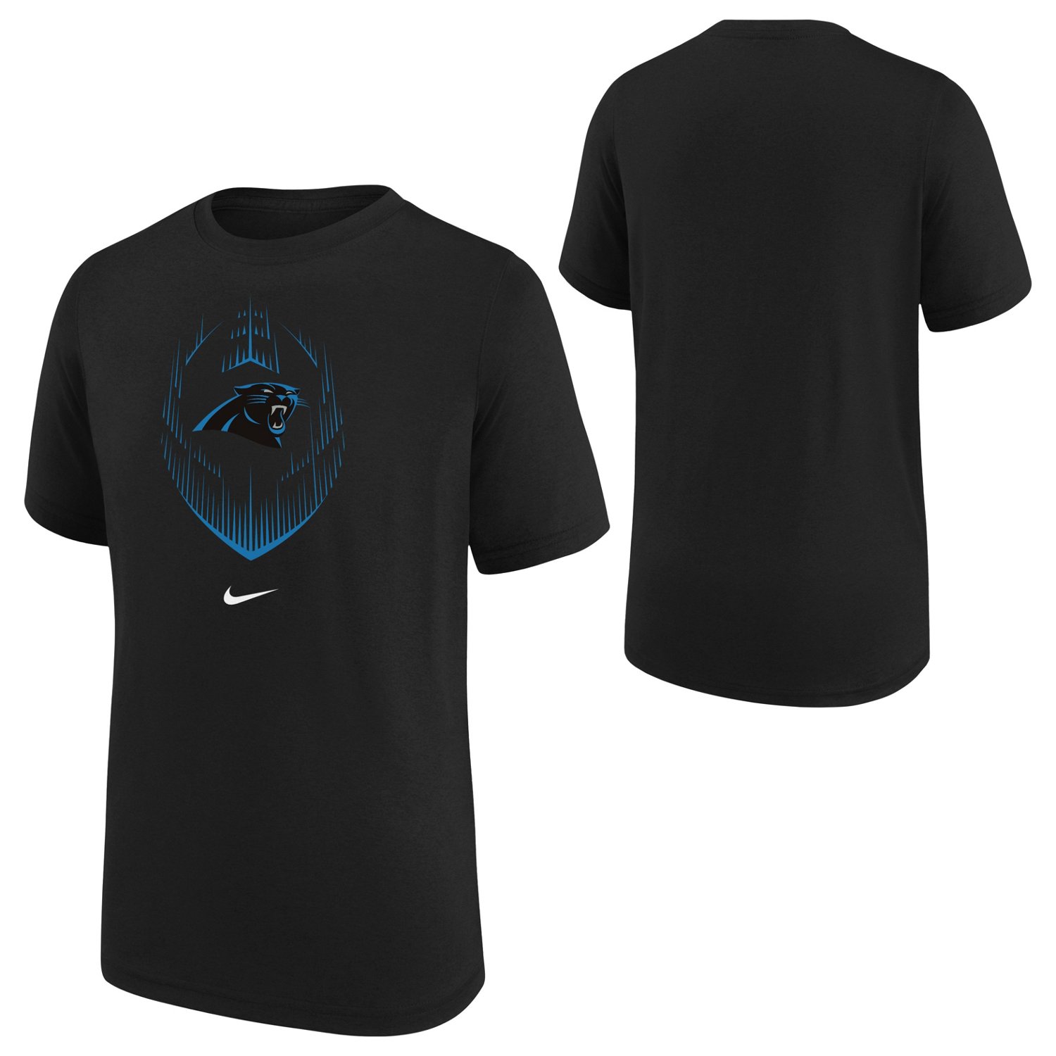 Nike Boys' 8-20 Panthers Nike Legend Icon Short Sleeve T-shirt - view number 2