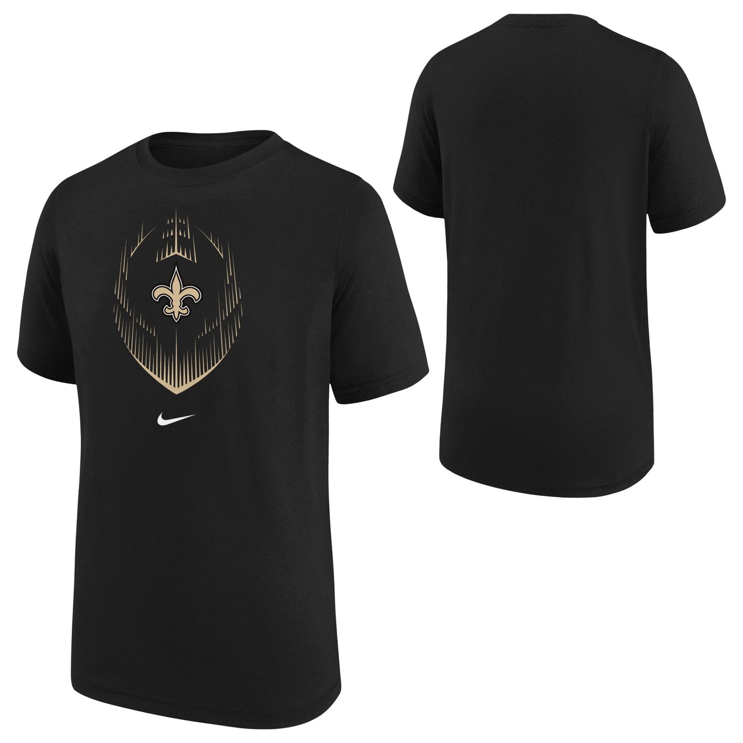 Nike Boys' 8-20 Saints Nike Legend Icon Short Sleeve T-shirt - view number 2