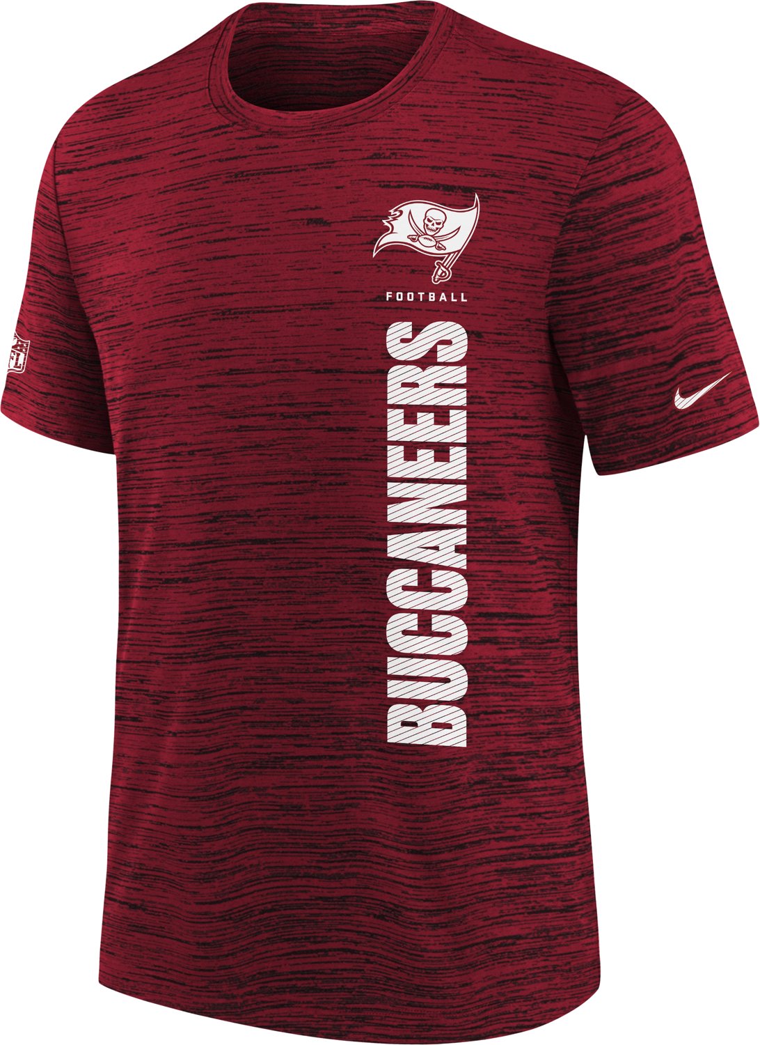 Nike Youth Buccaneers Dri-FIT Velocity Crew T-shirt - view number 2