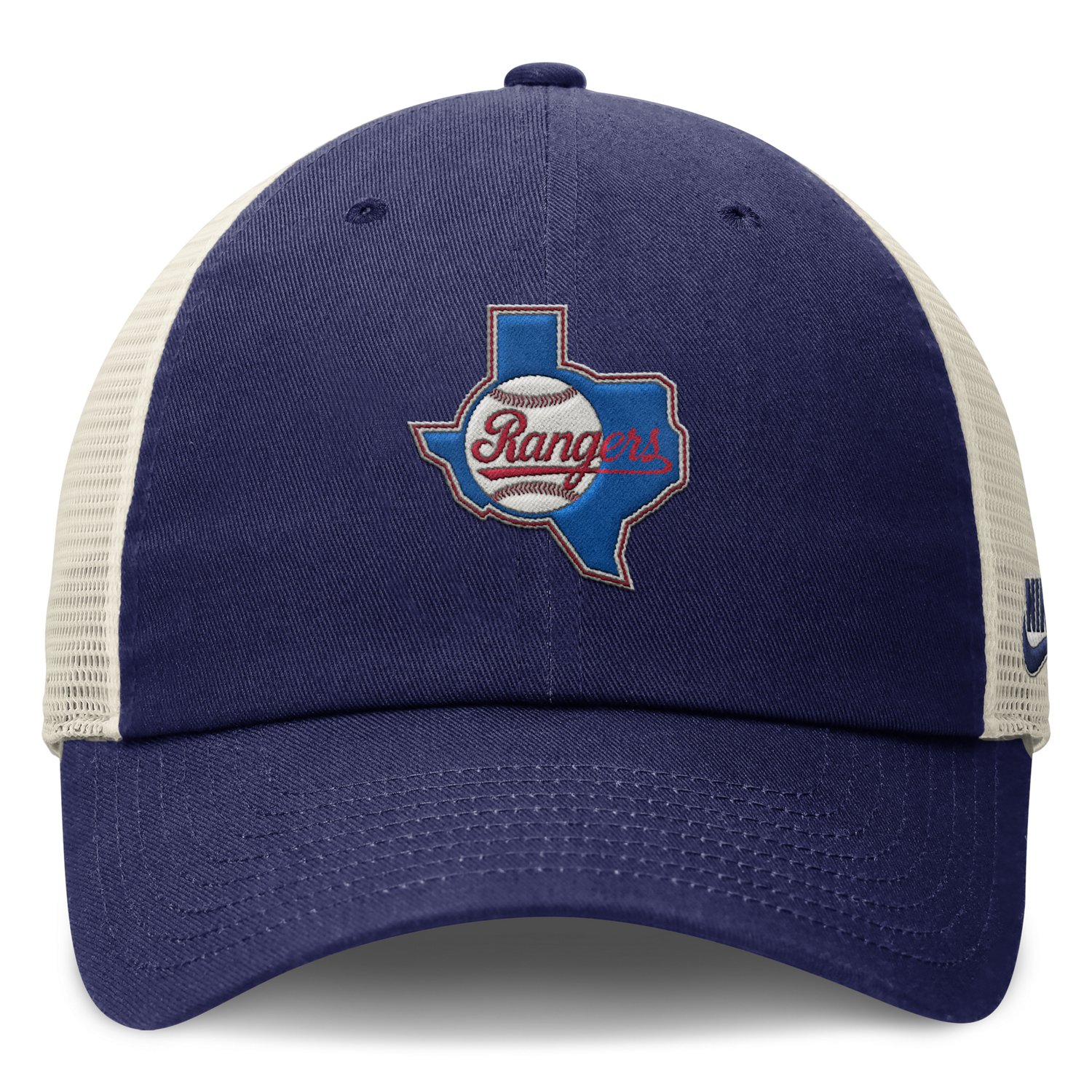 Nike Men's Texas Rangers Club Rewind Unstructured Adjustable Mesh Back Cap - view number 2