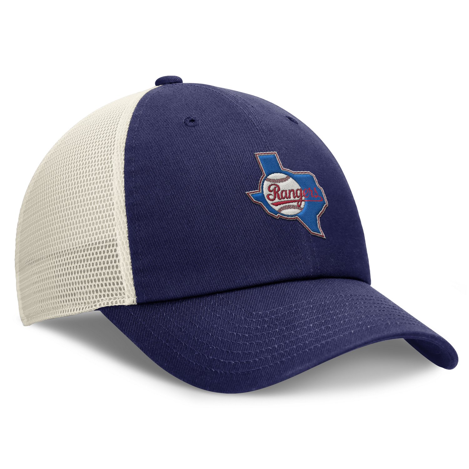Nike Men's Texas Rangers Club Rewind Unstructured Adjustable Mesh Back Cap - view number 3
