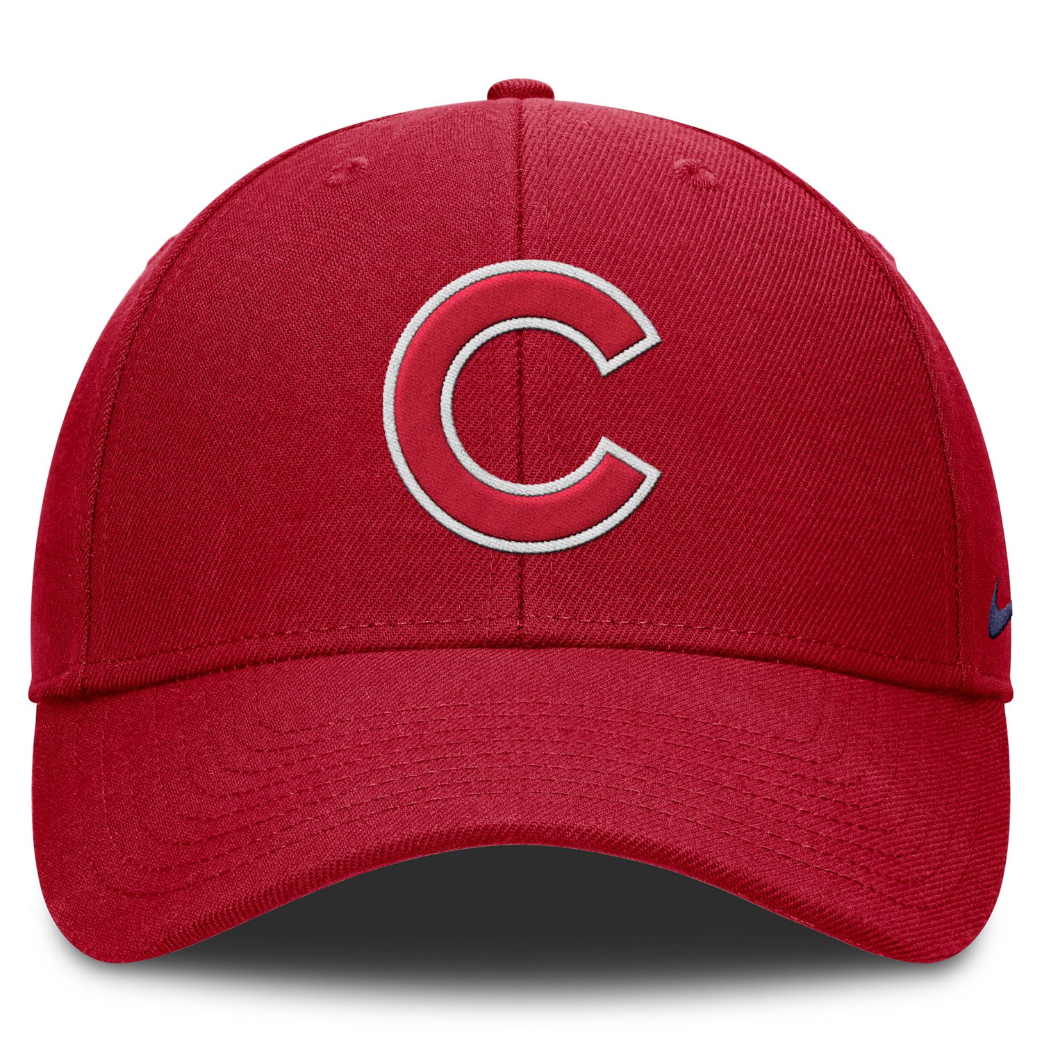 Nike Men's Chicago Cubs Club Evergreen Structured Adjustable Cap - view number 2