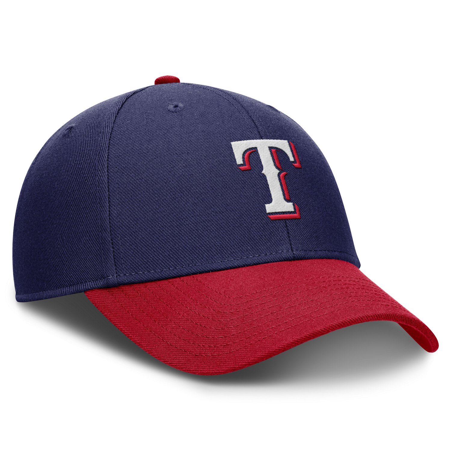 Nike Men's Texas Rangers Club Evergreen Structured Adjustable Cap - view number 3