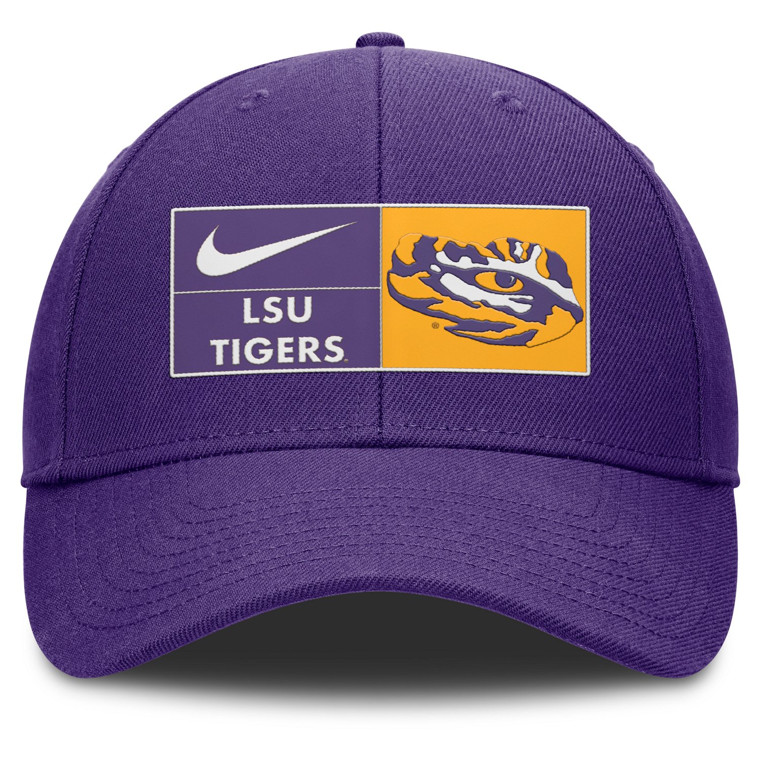 Nike LSU Dri Fit Club Structured Adjustable Cap - view number 2