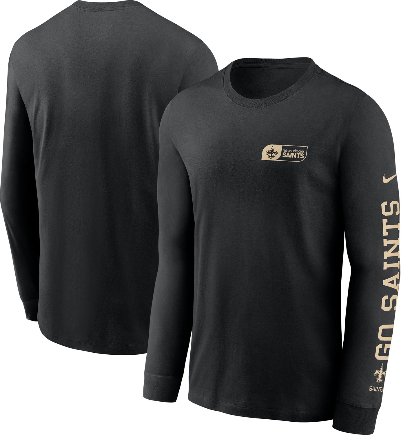 Nike Men's Saints All Out Essential Long Sleeve T-shirt - view number 7