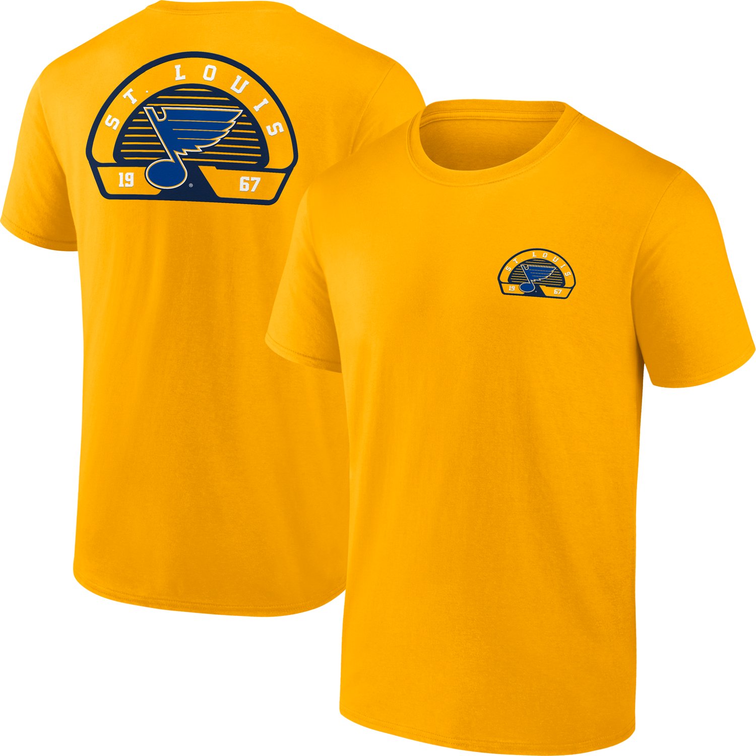 Fanatics Men's Blues Valor T-shirt - view number 3