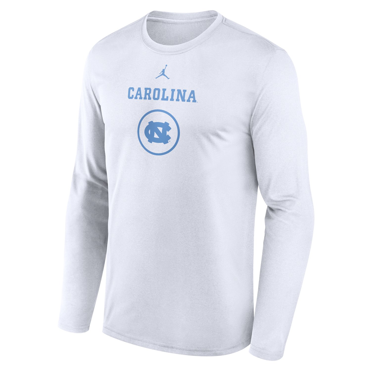 Jordan Brand Carolina North Carolina Tar Heels 2024 On-Court Basketball Practice Legend Performance Long Sleeve T-Shirt - view number 2