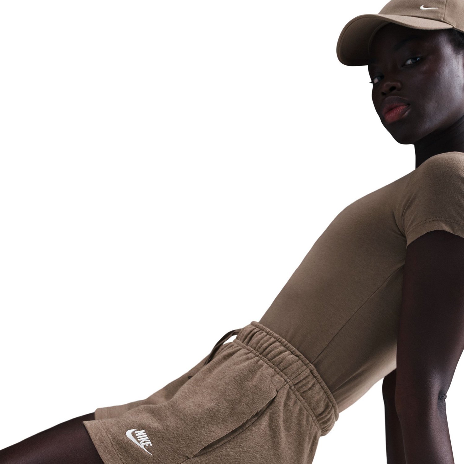 Nike Women's Club Fleece Shorts                                                                                                  - view number 4