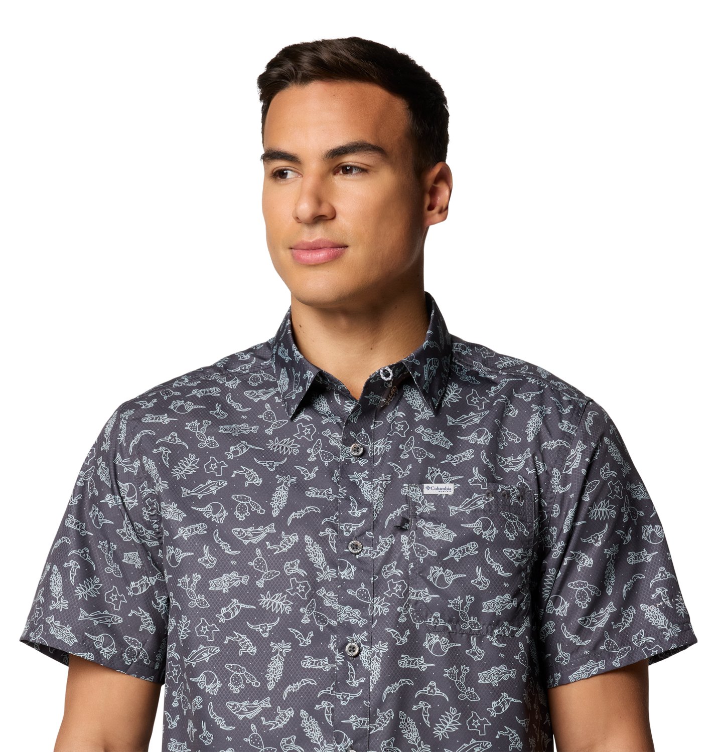 Columbia Sportswear Men's Super Slack Tide Camp Shirt                                                                            - view number 3