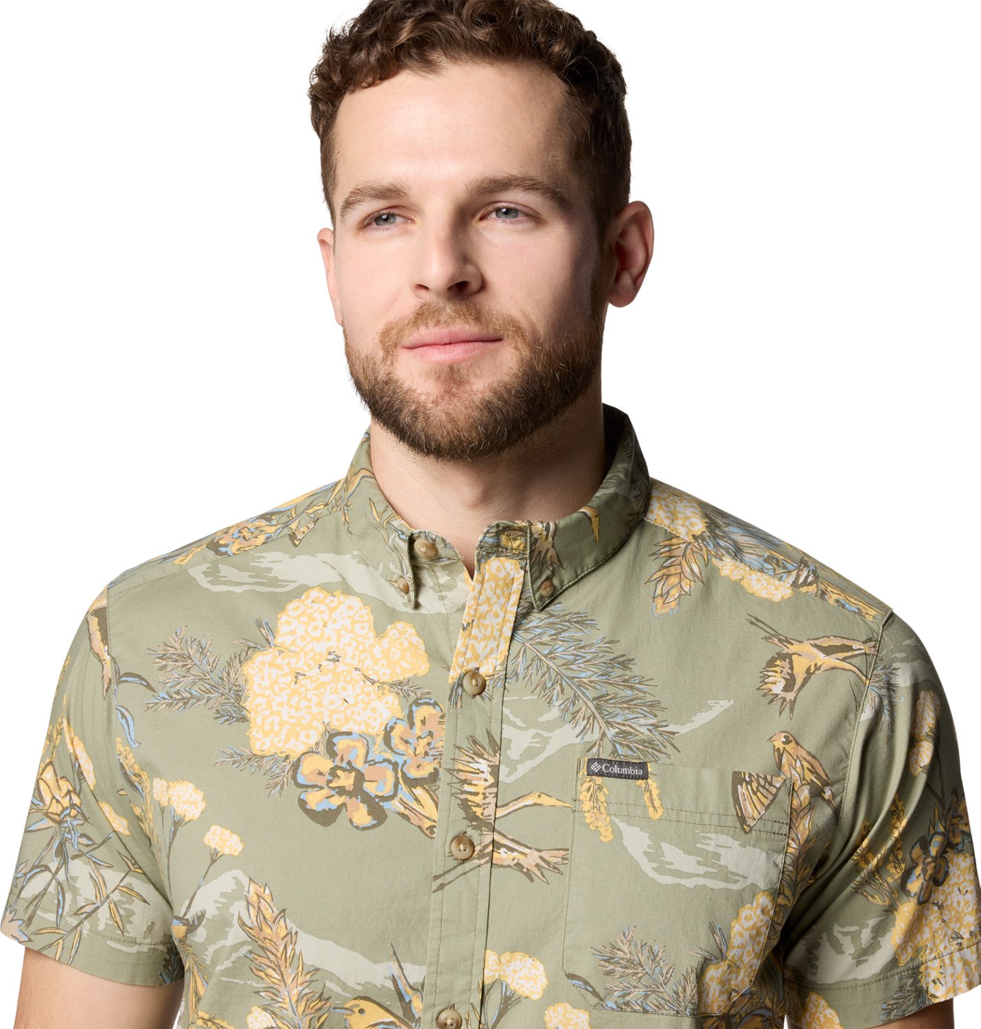 Columbia Sportswear Men's Rapid Rivers Printed Button Down Shirt - view number 3
