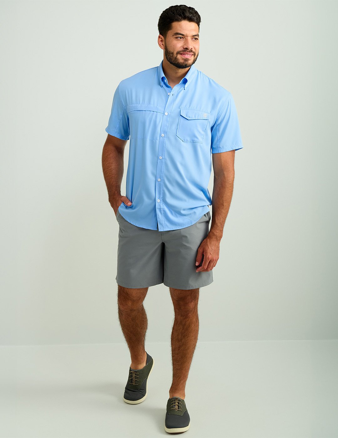 Huk Men's Tide Point Button Down Shirt - view number 3