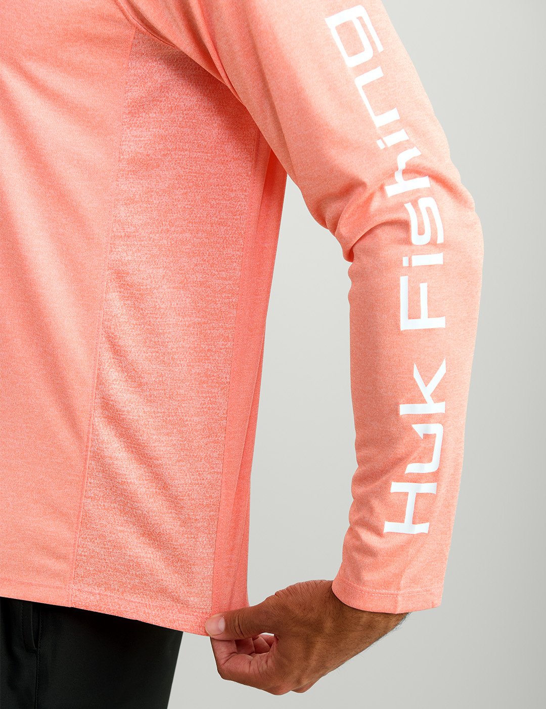 Huk Men's Vented Pursuit Long Sleeve Graphic T-shirt - view number 4