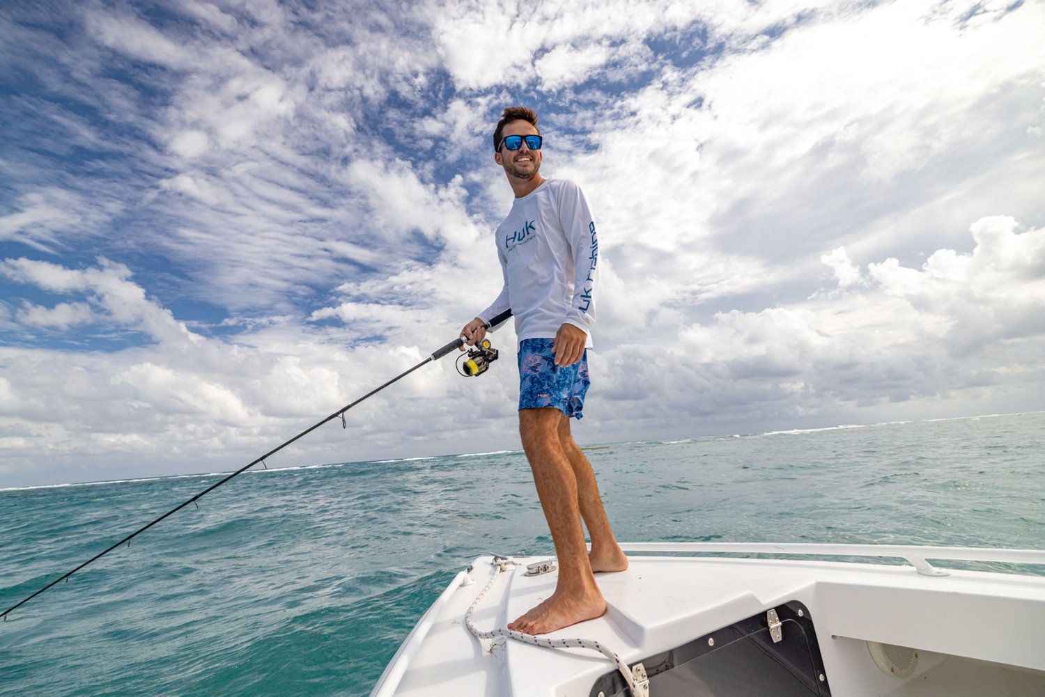 Huk Men's Vented Pursuit Long Sleeve Graphic T-shirt - view number 3